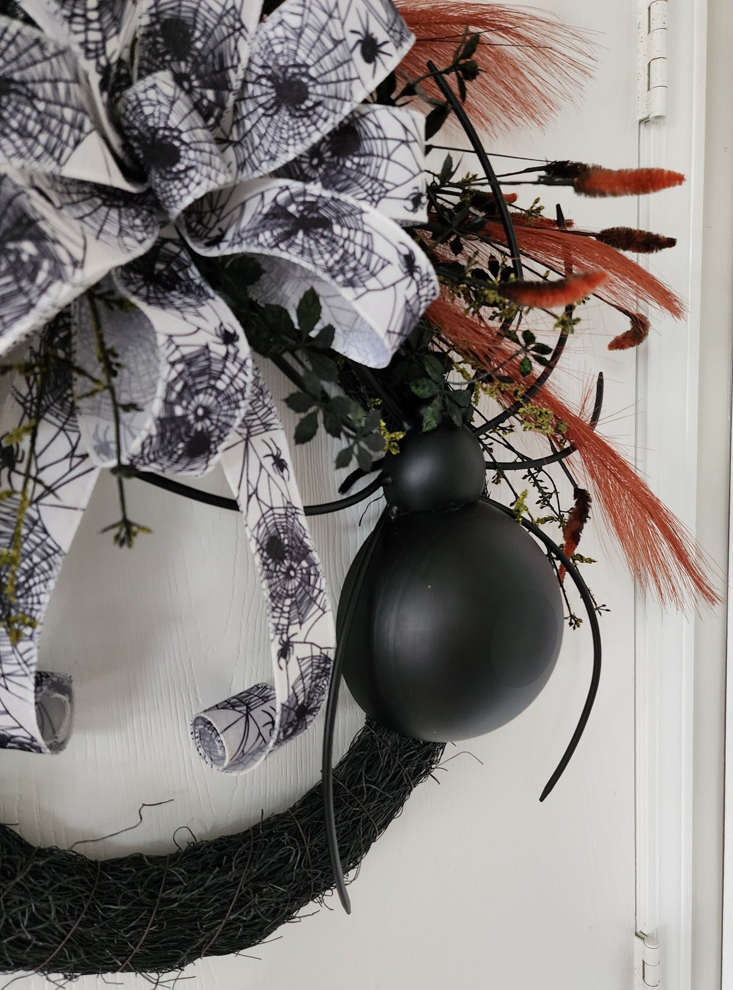 Halloween Spider Wreath