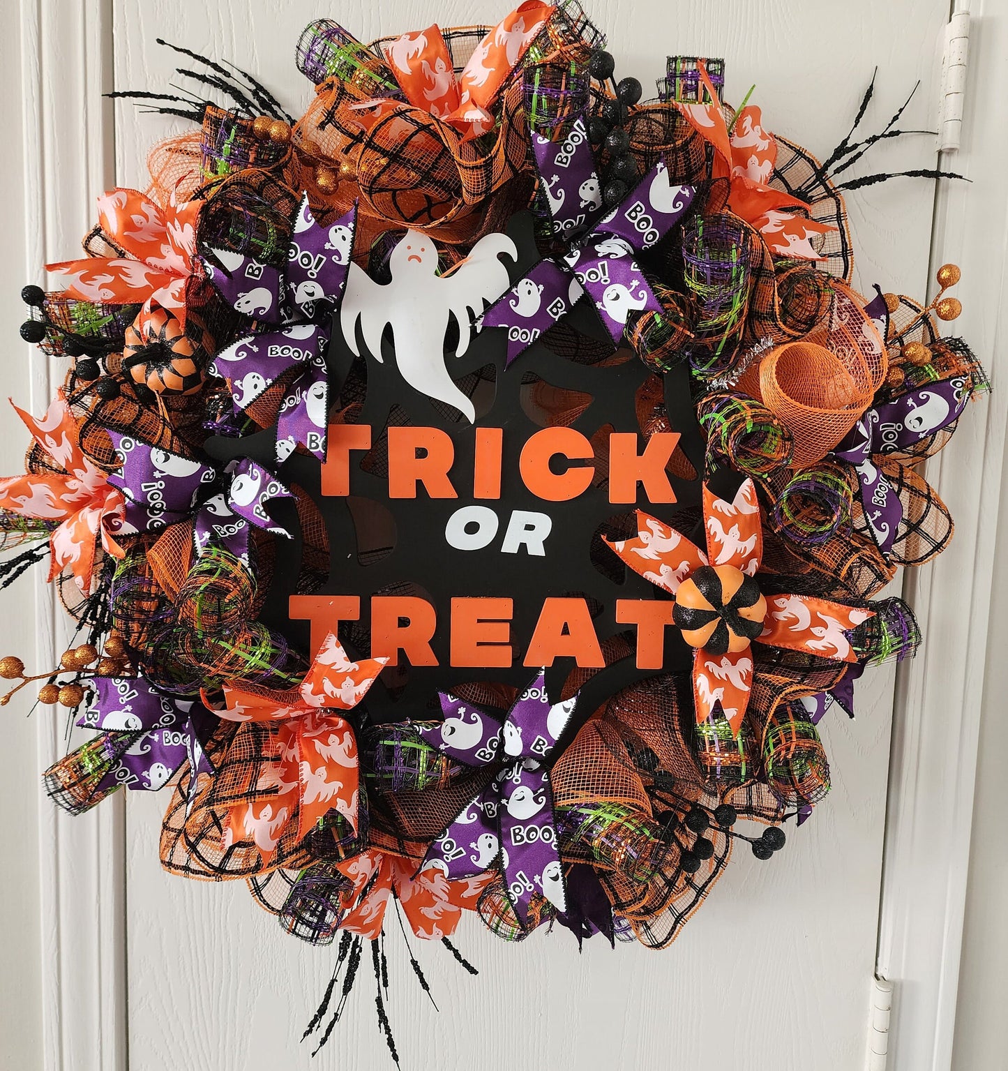 Trick or Treat Halloween Wreath