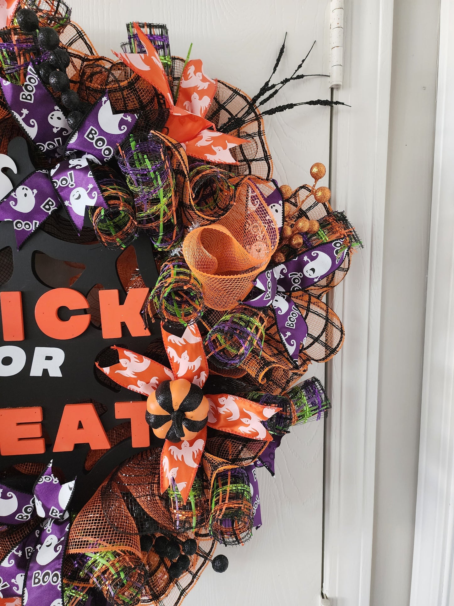 Trick or Treat Halloween Wreath
