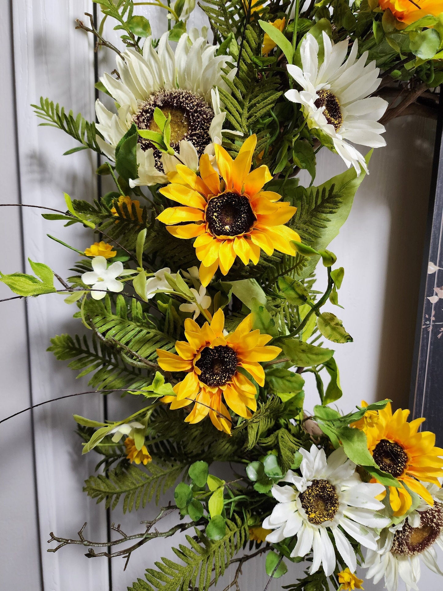 Sunflower Welcome Wreath