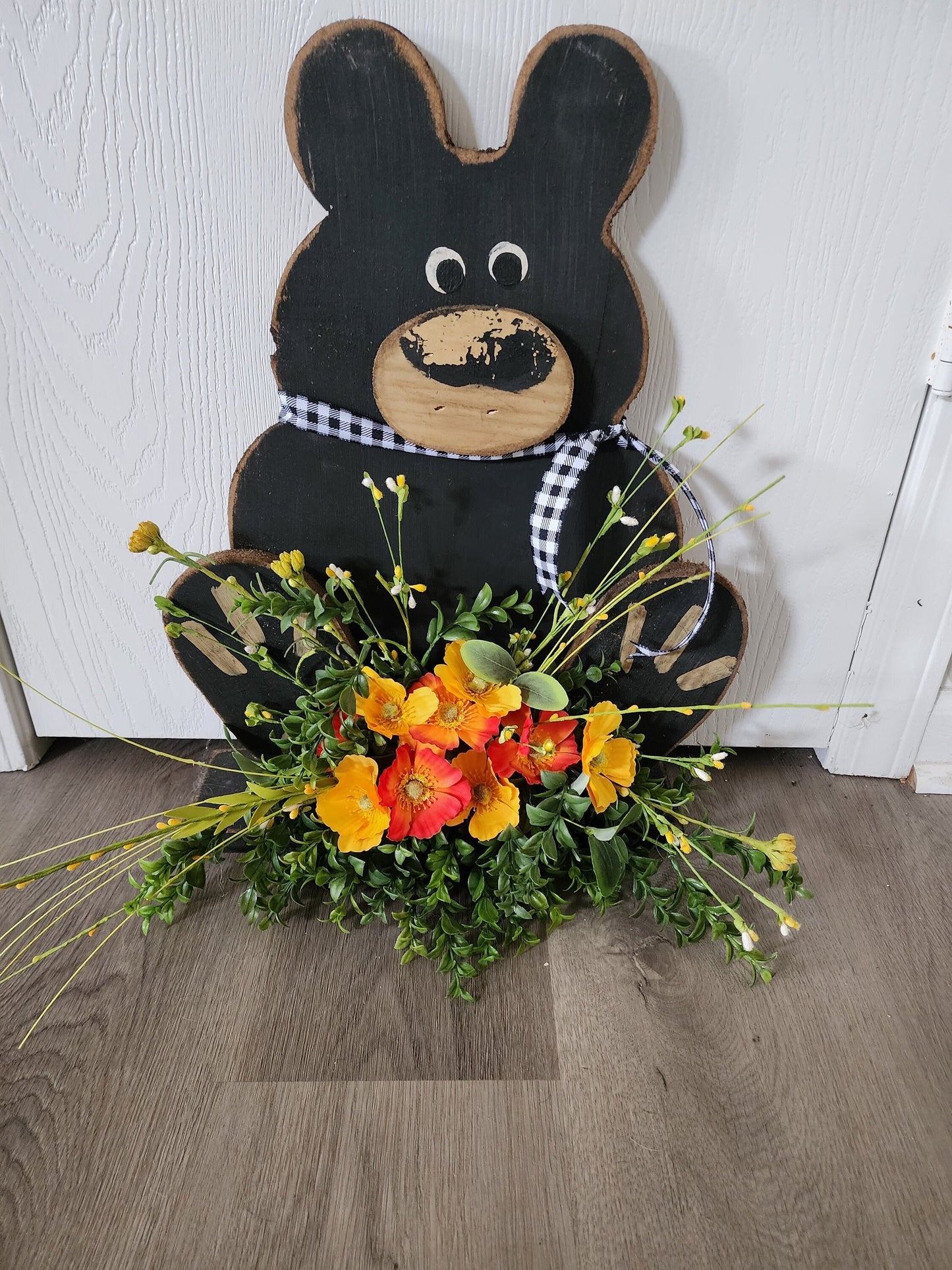 Cute Black Bear Arrangement