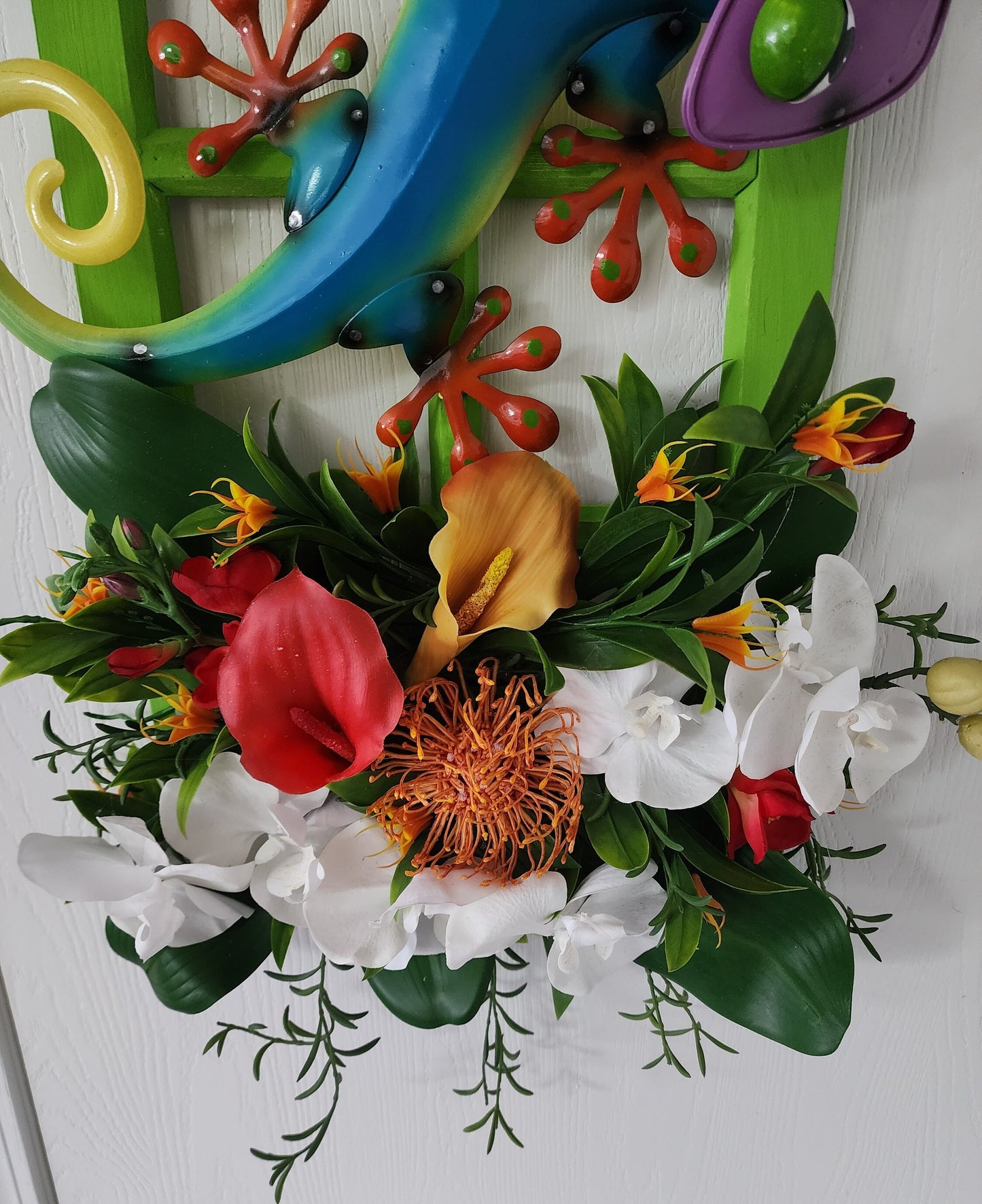 Island Lizard Wall Hanging