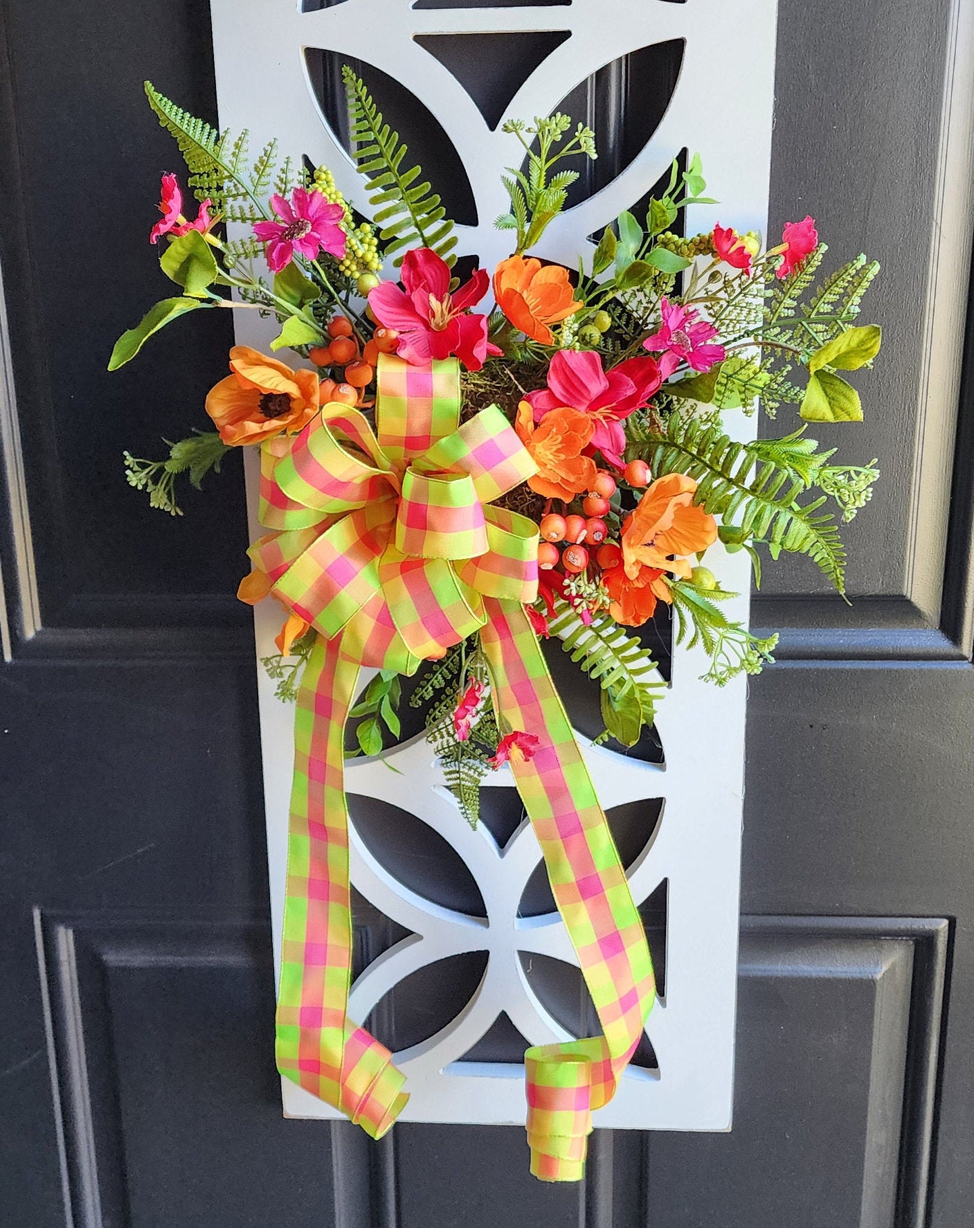 Orange & Pink Summery Wall Panel