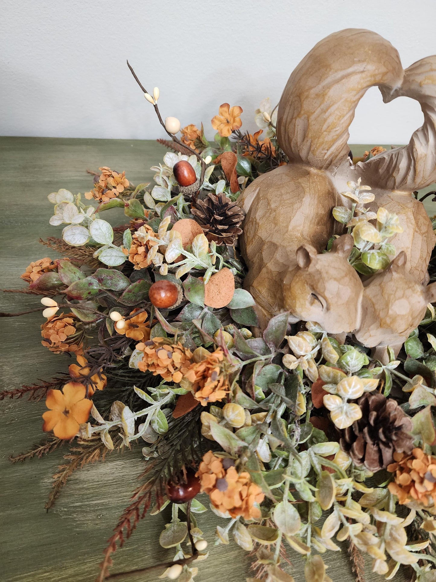 Fall Squirrel Centerpiece