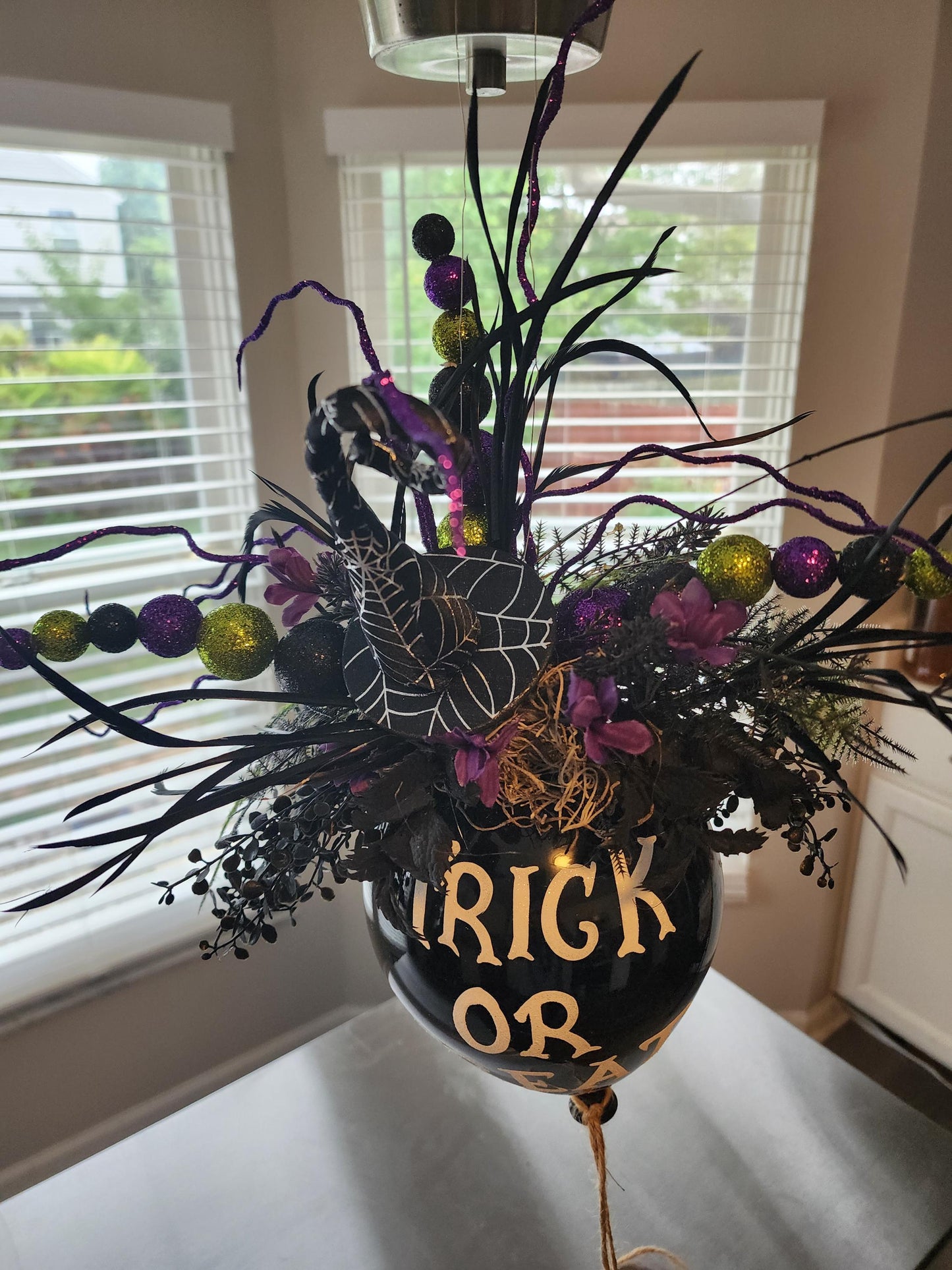 Trick or Treat Balloon Arrangement
