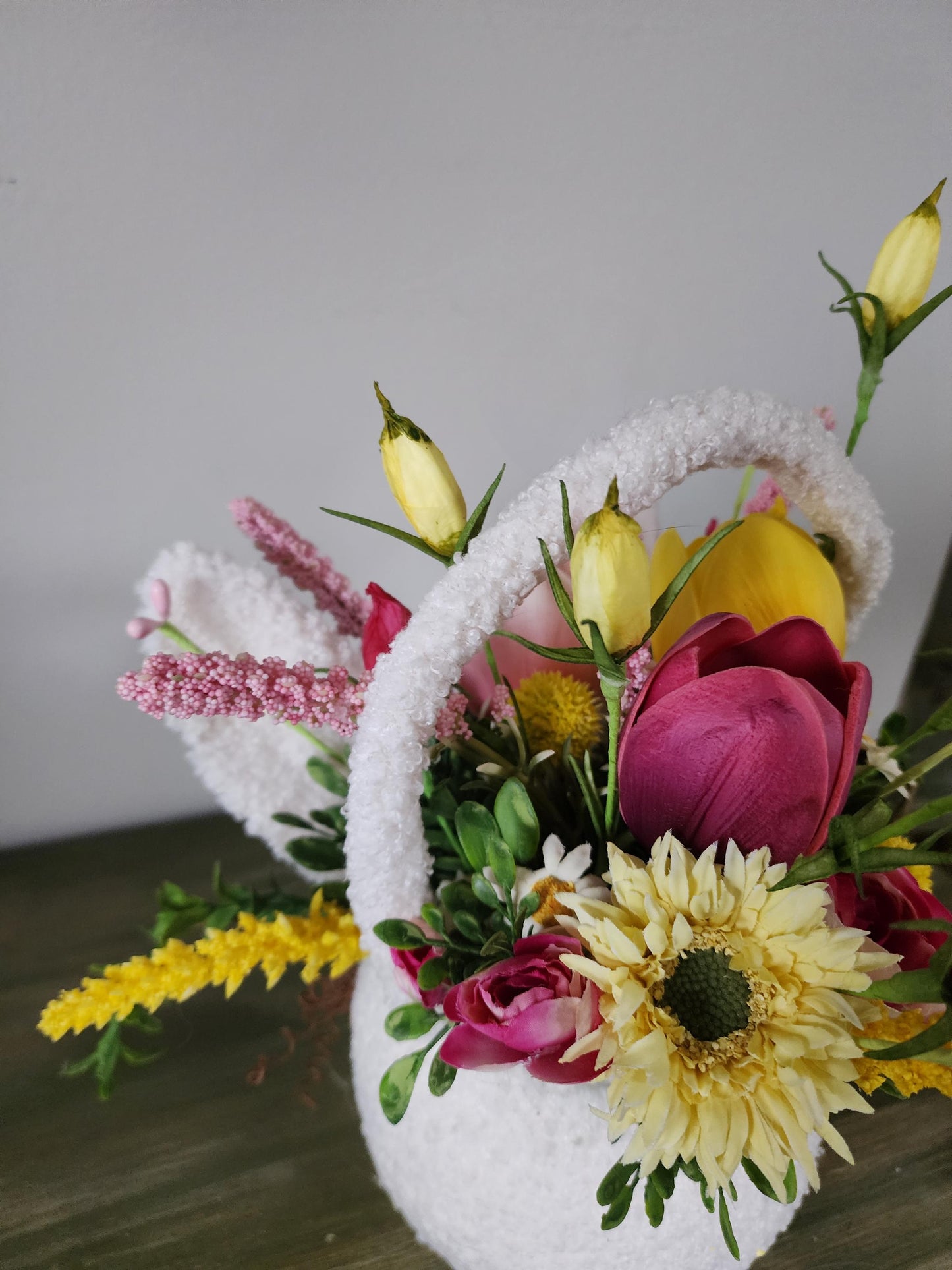 Easter Bunny Basket Arrangement