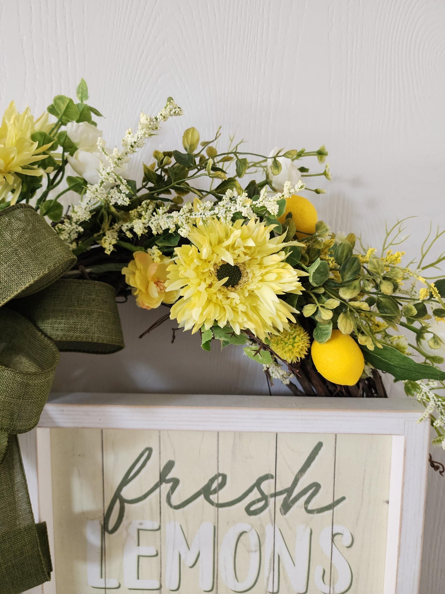 Fresh Lemons Wreath