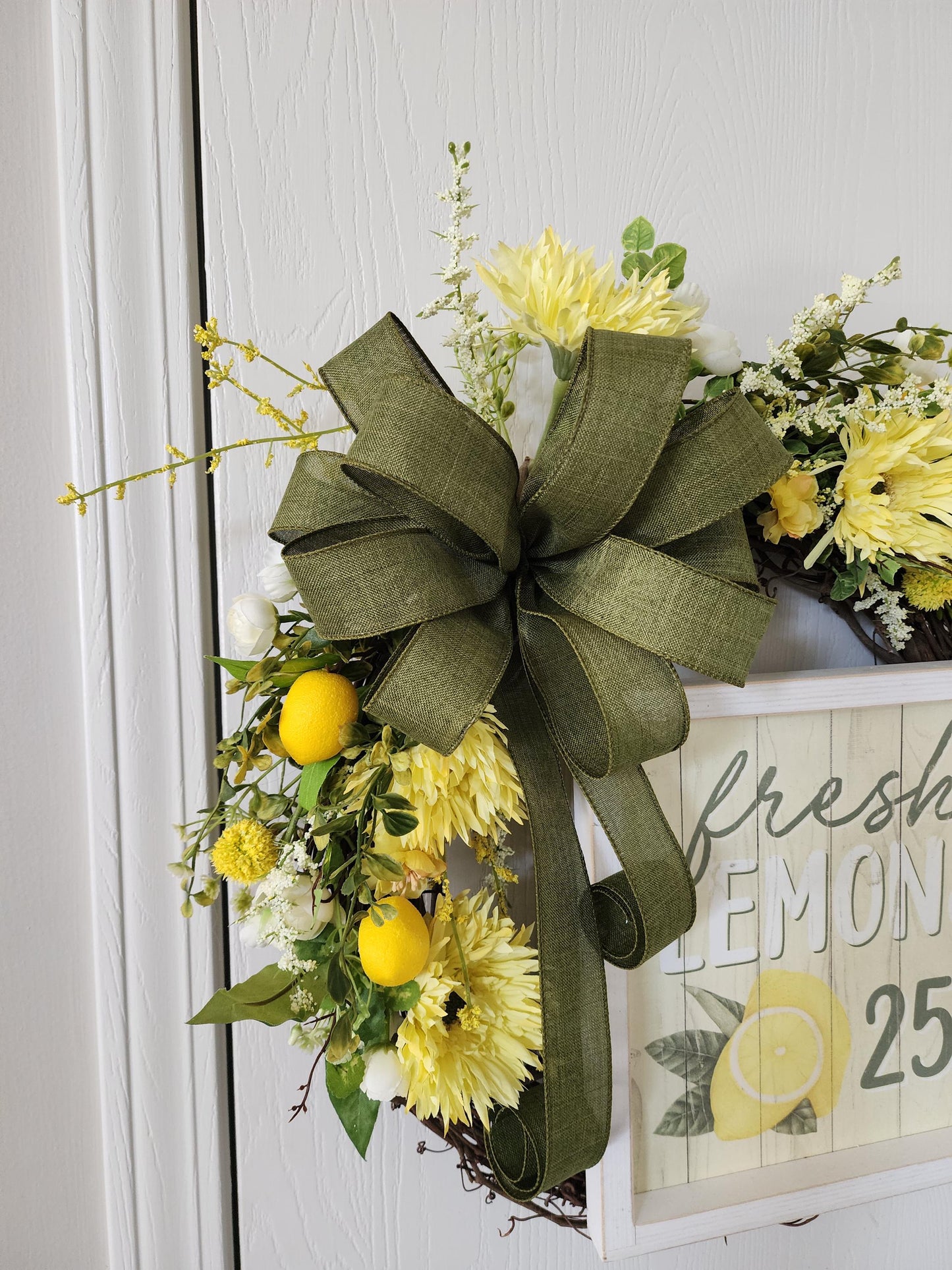 Fresh Lemons Wreath