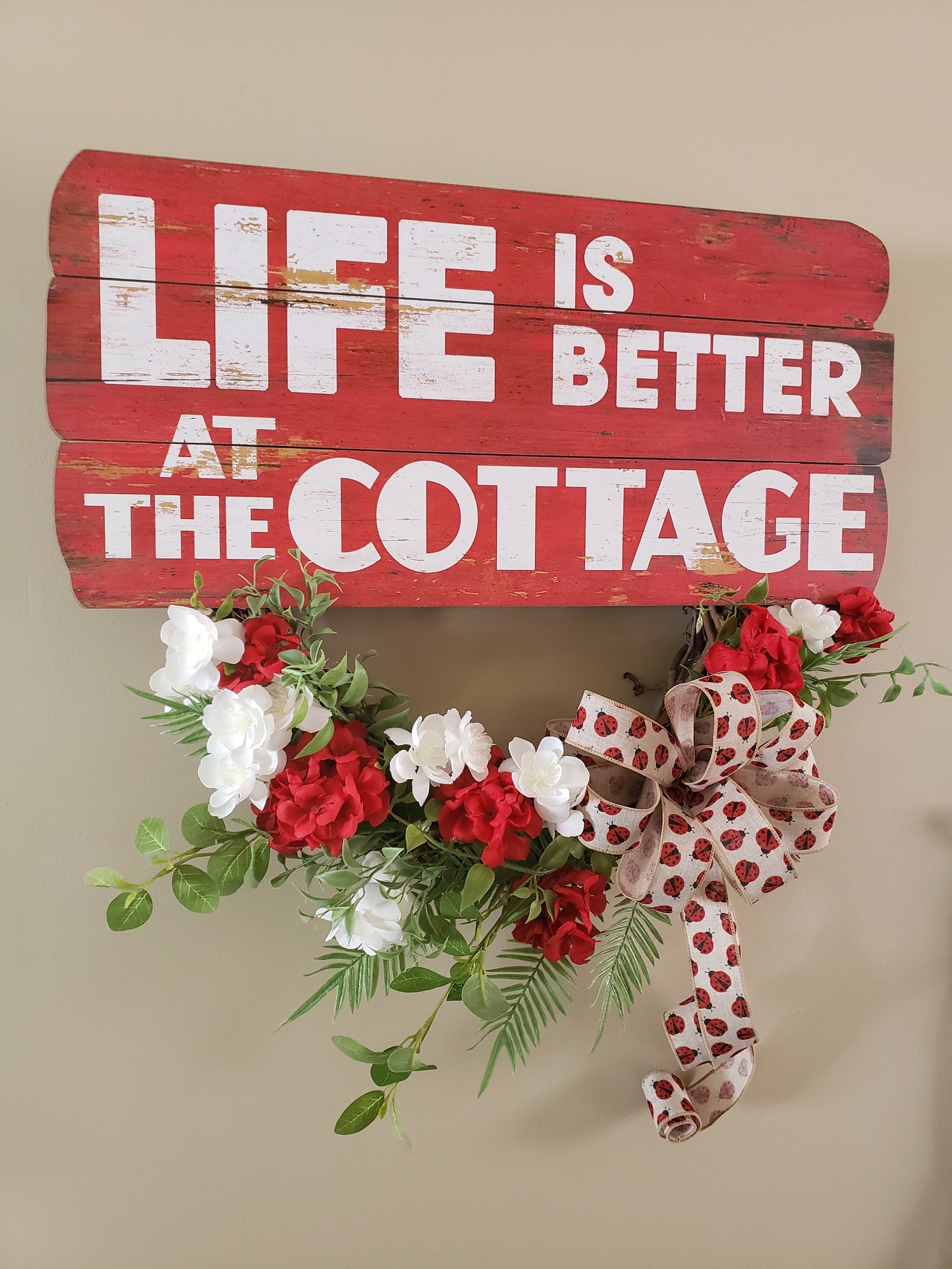 Cottage Love Wreath