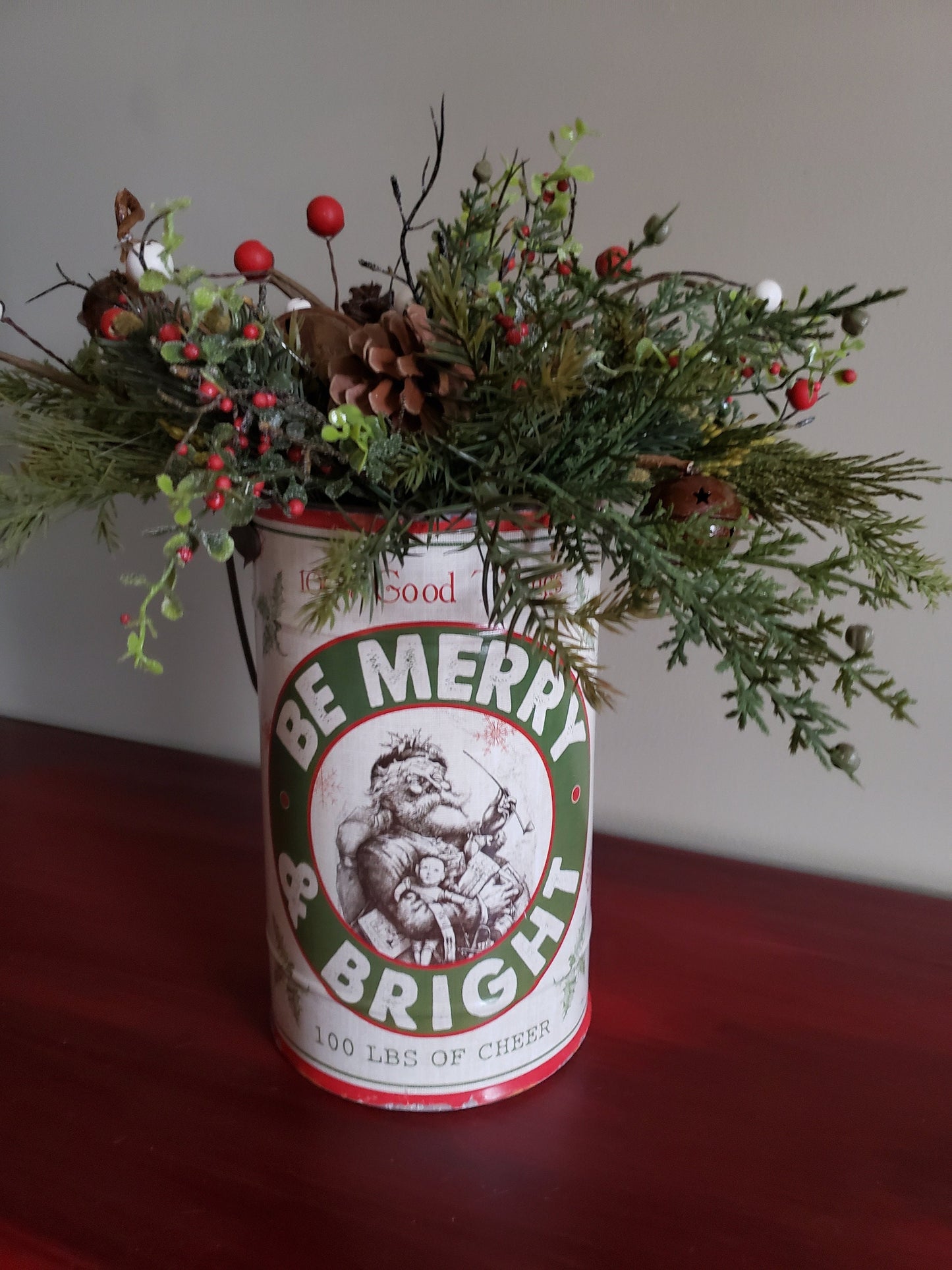 Be Merry & Bright Christmas Arrangement