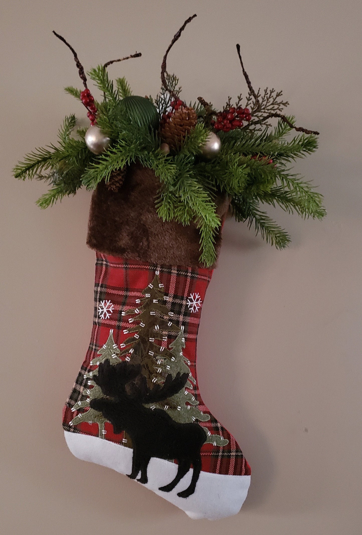 Decorative Winter Stocking