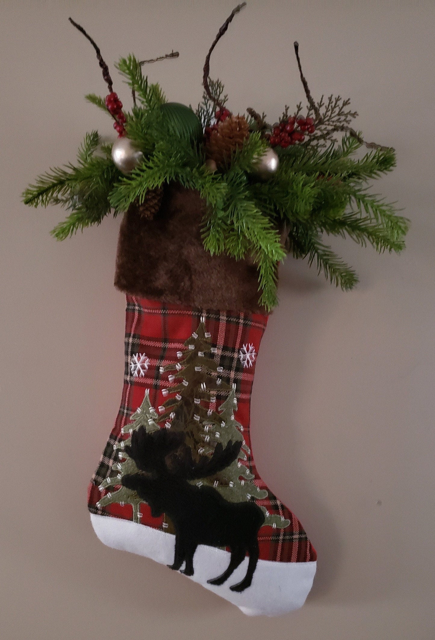 Decorative Winter Stocking