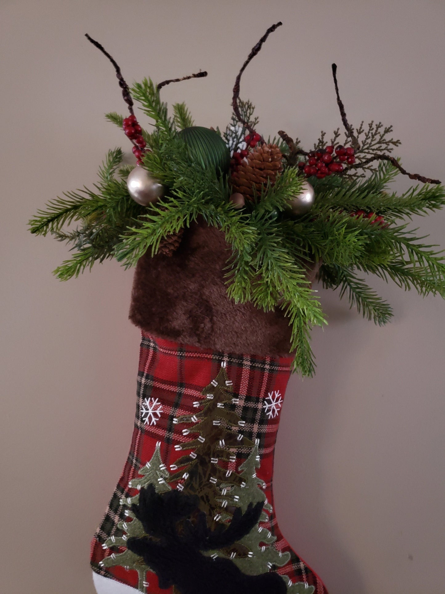 Decorative Winter Stocking