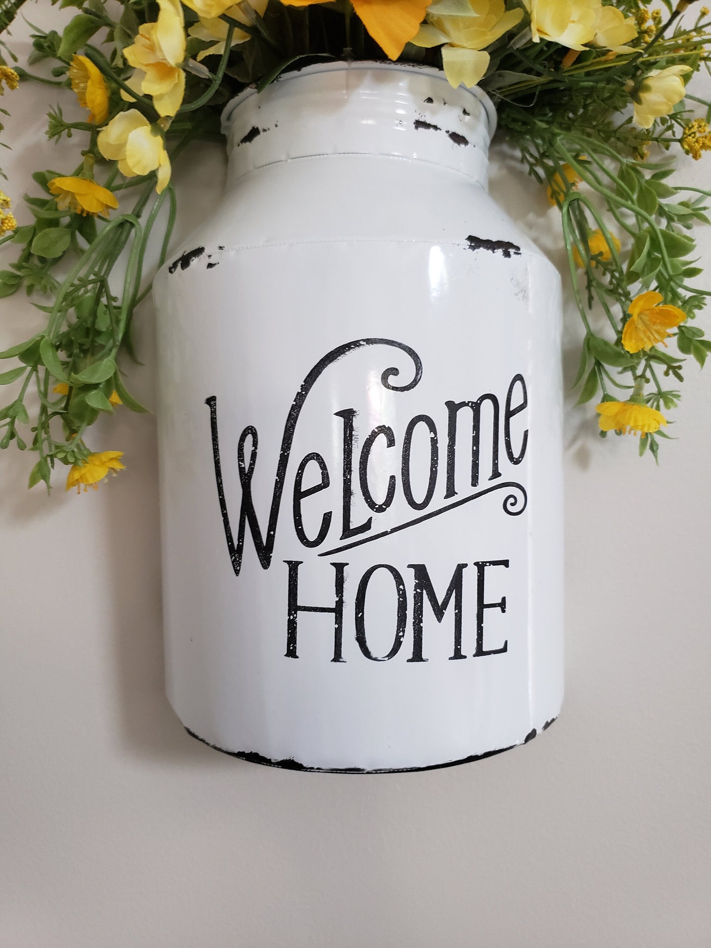 Welcome Home Wall Tin