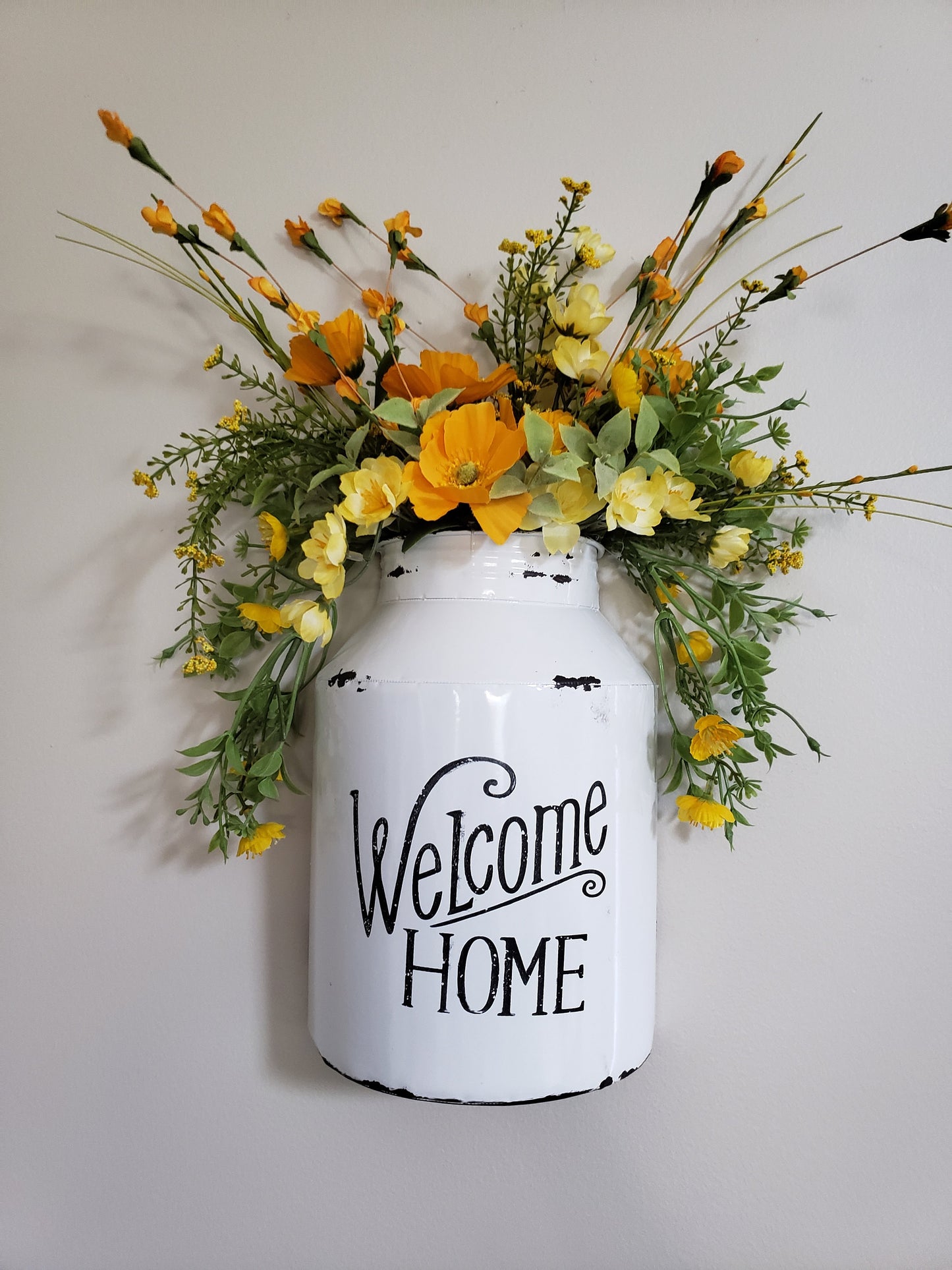 Welcome Home Wall Tin