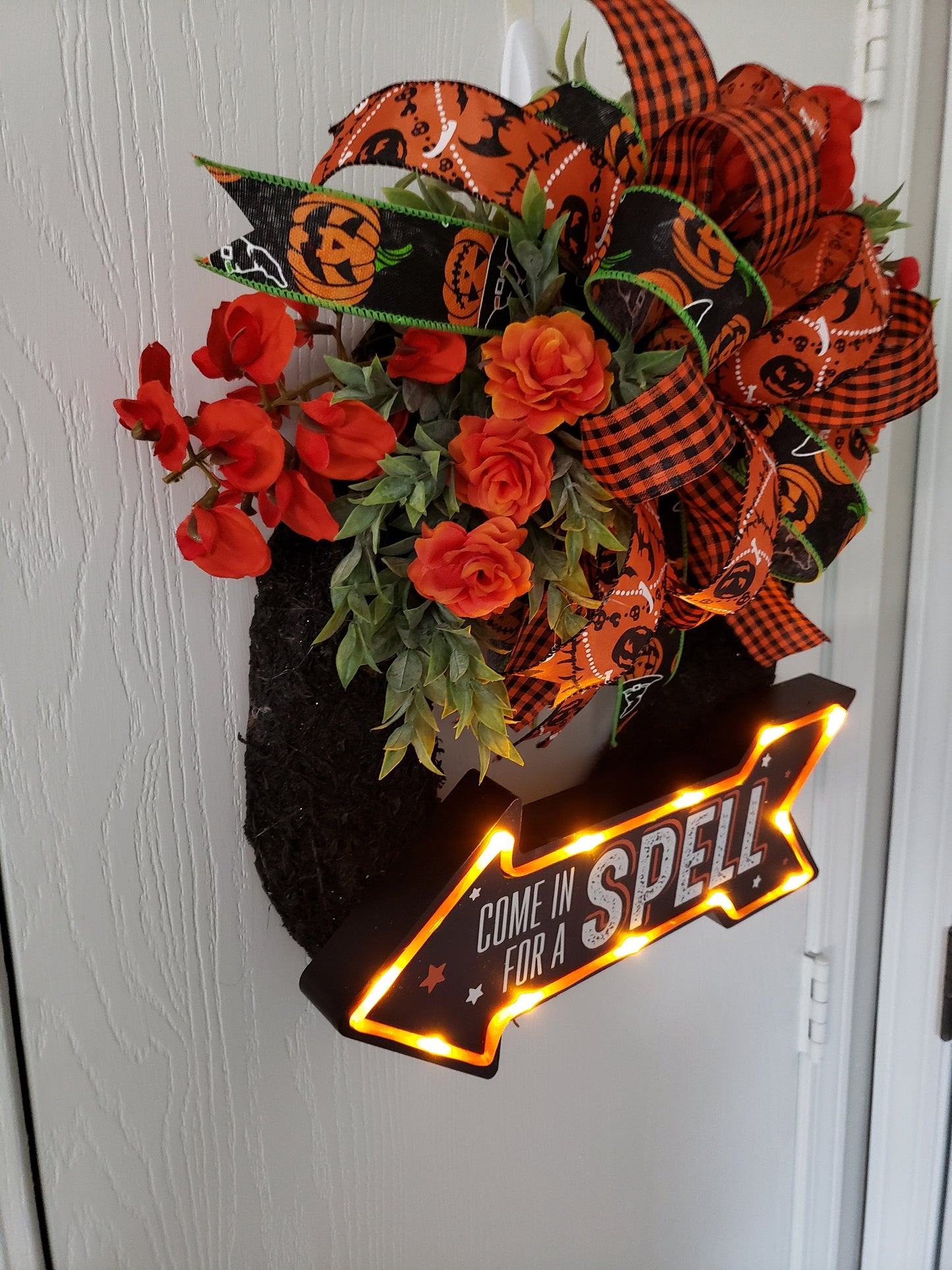 Halloween Spell Wreath