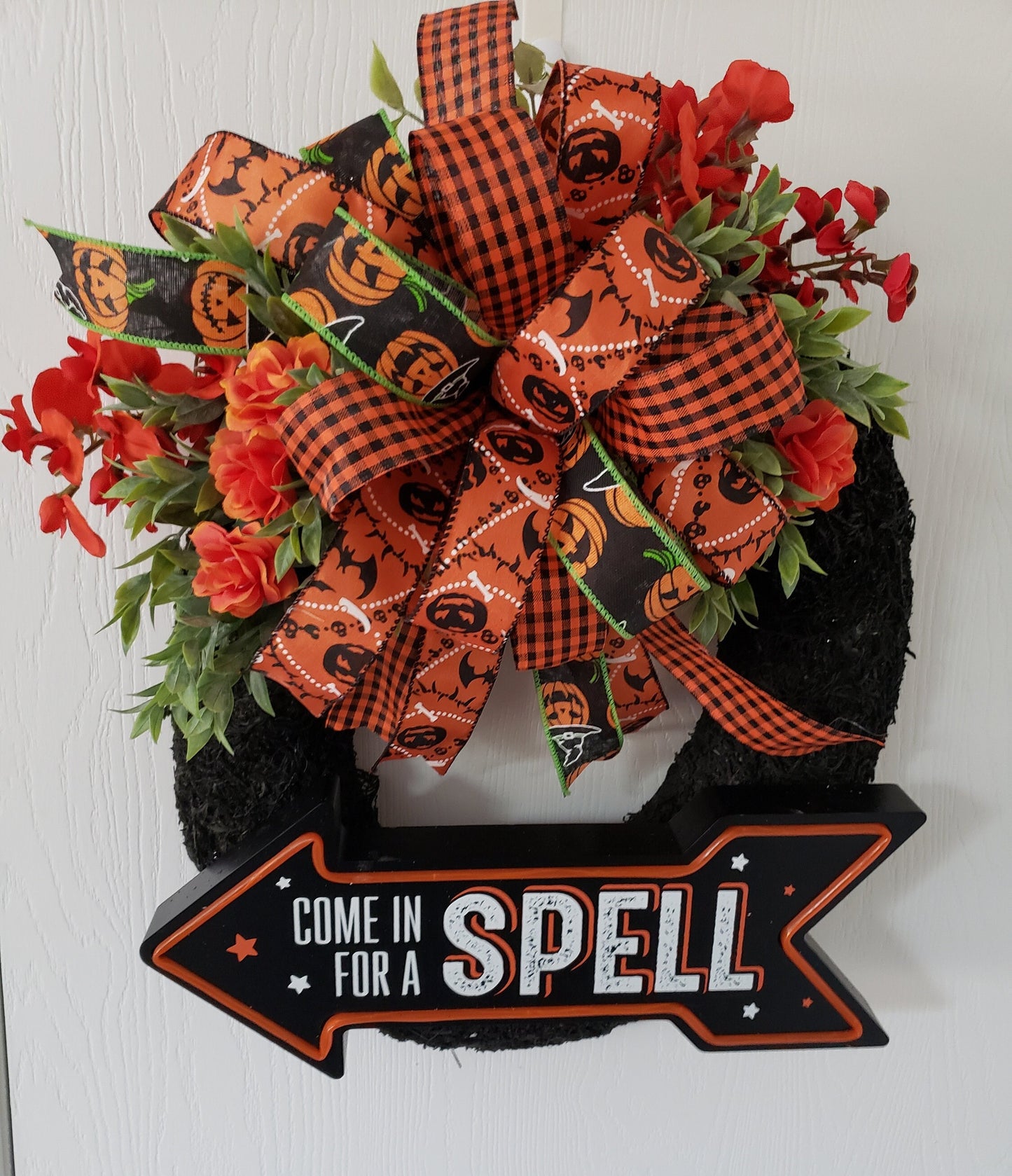 Halloween Spell Wreath