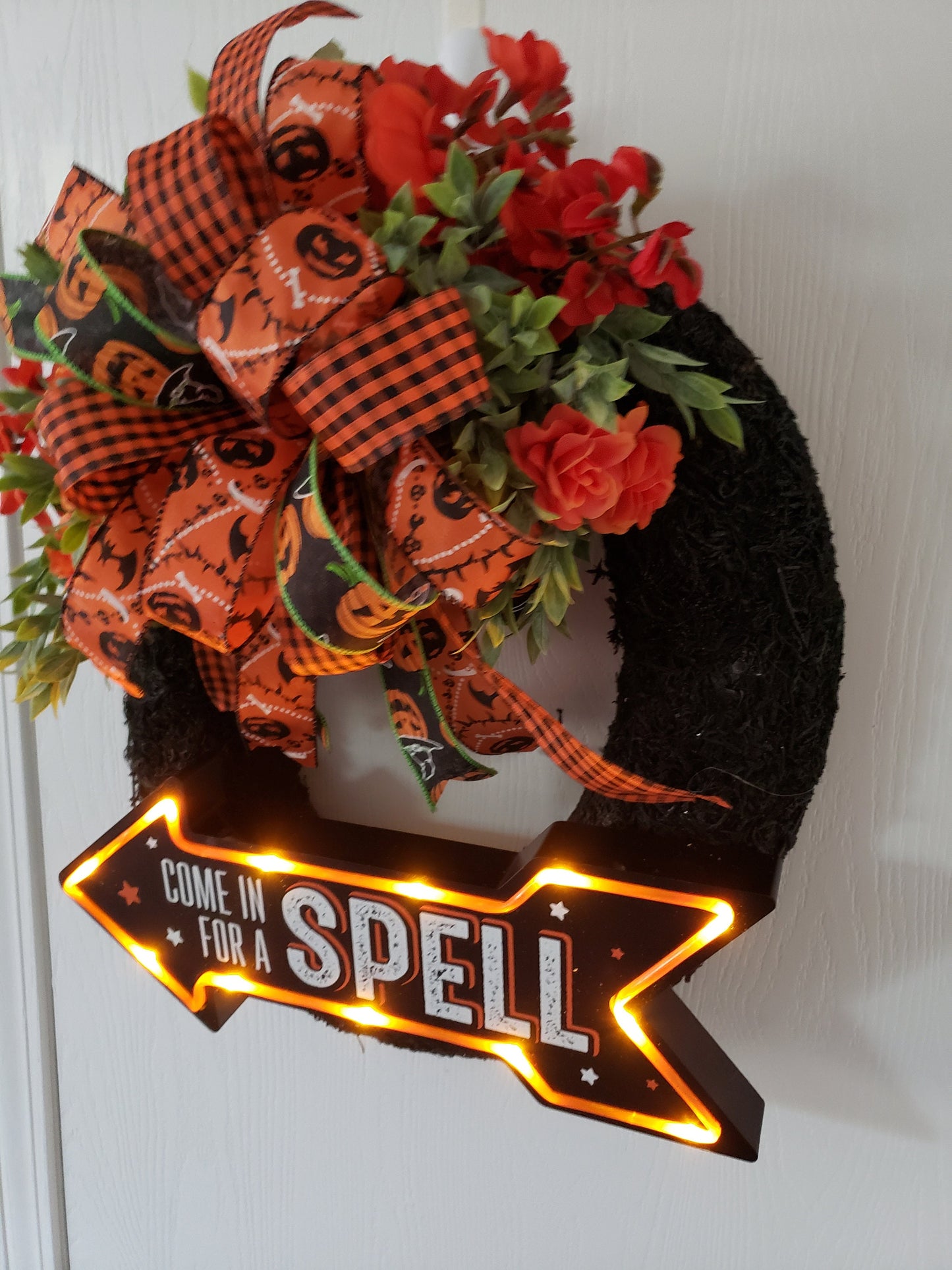 Halloween Spell Wreath