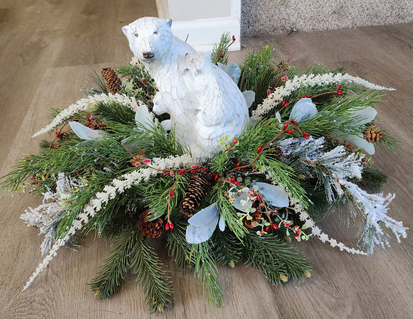 Polar Bear Family Centerpiece