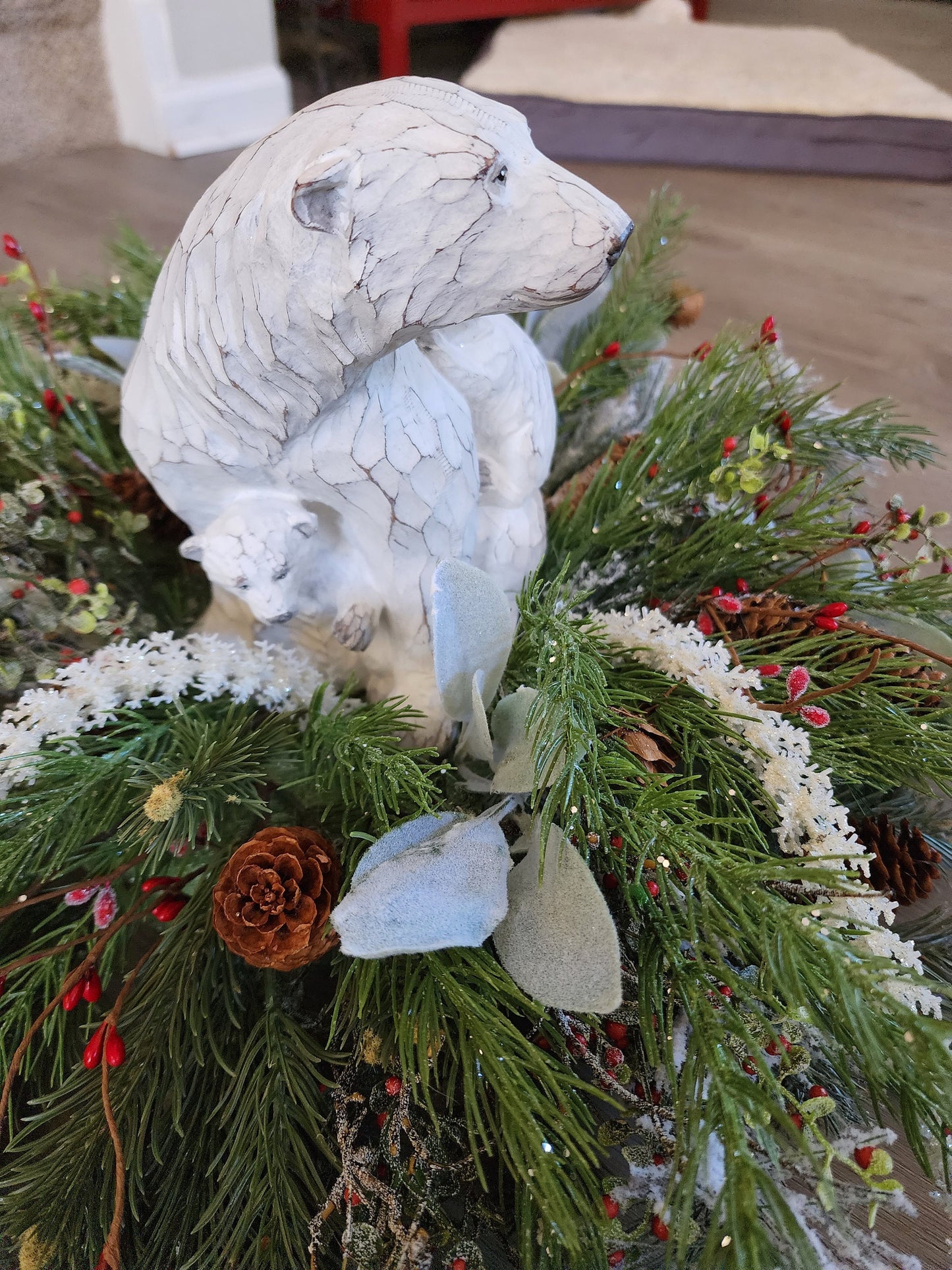 Polar Bear Family Centerpiece