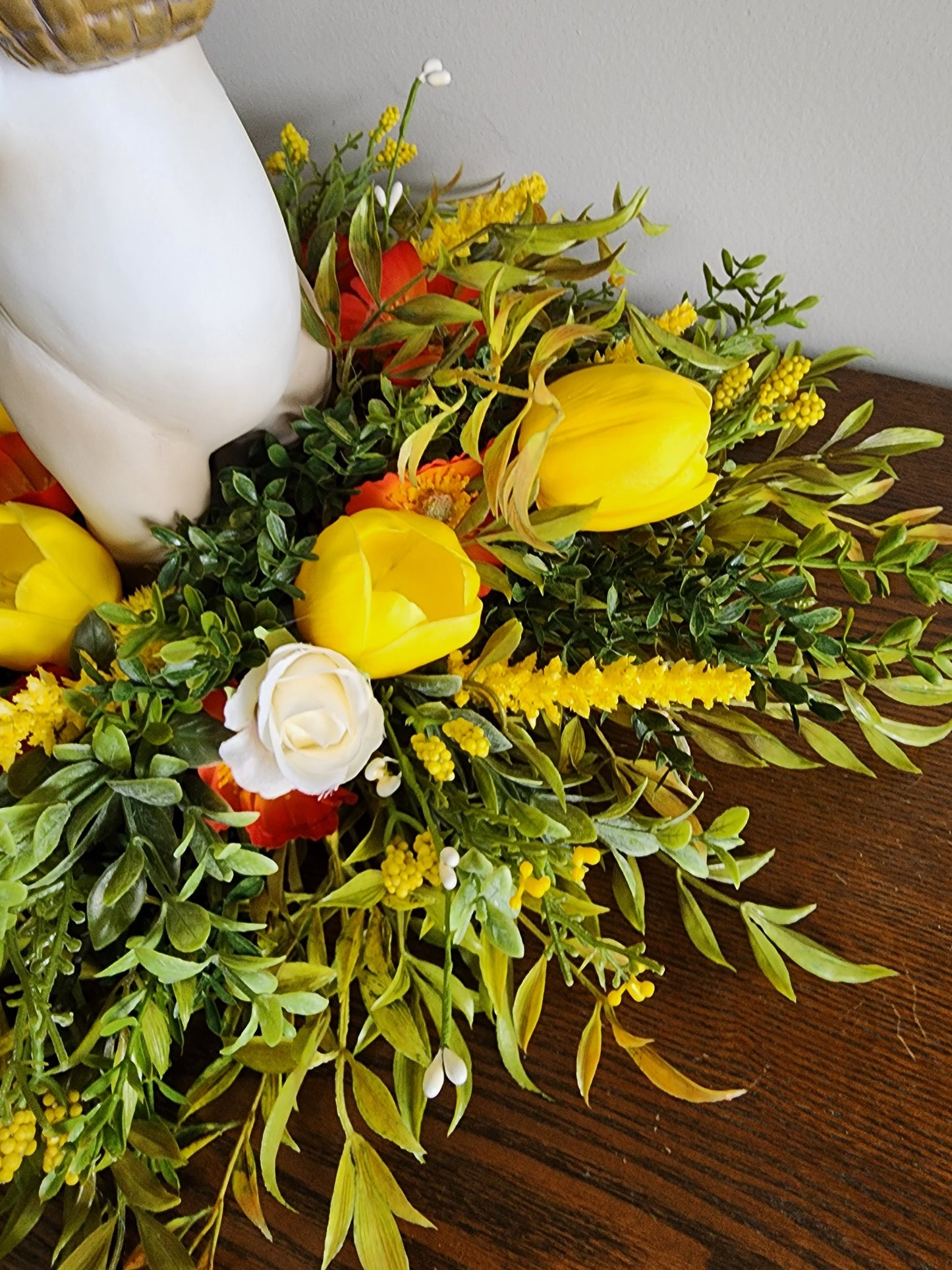 Carrot Carrying Bunny Centerpiece