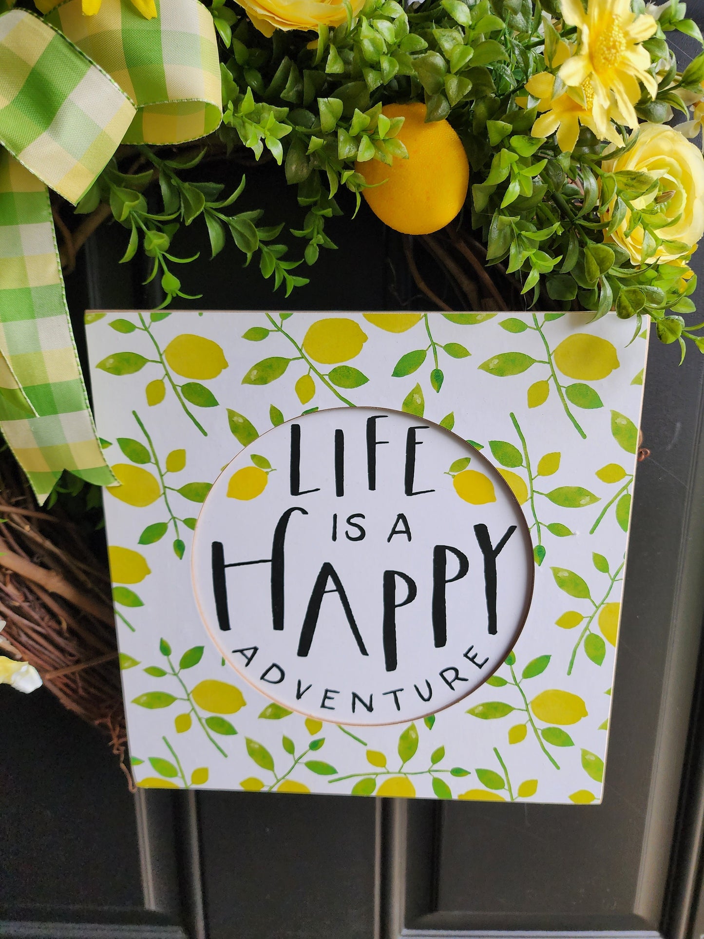 Happy Adventure Wreath