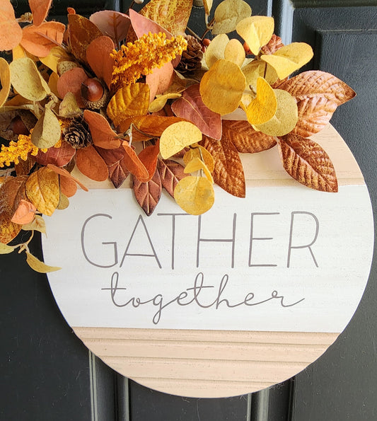 Gather Together Fall Wreath