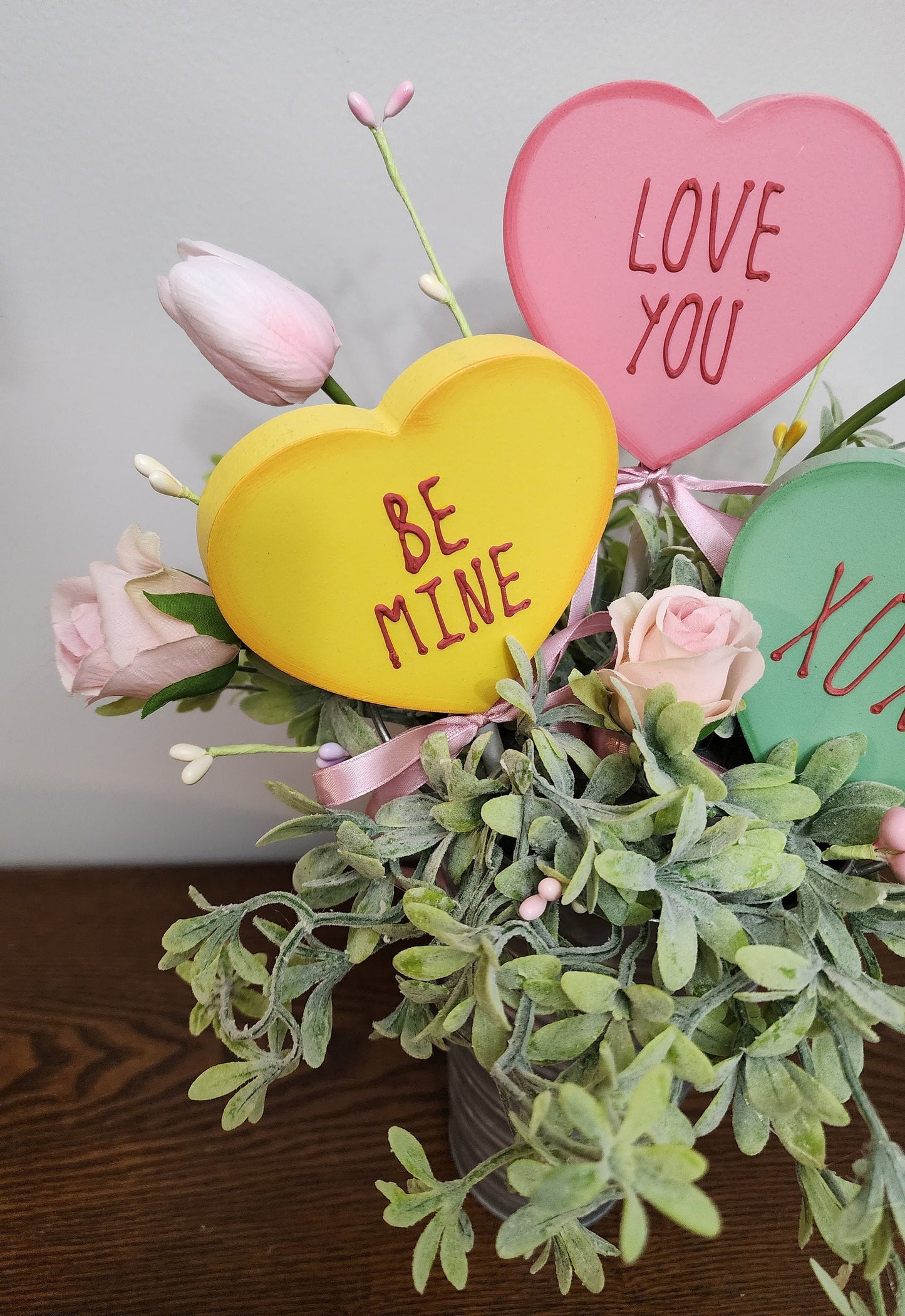 Conversation Heart Bouquet