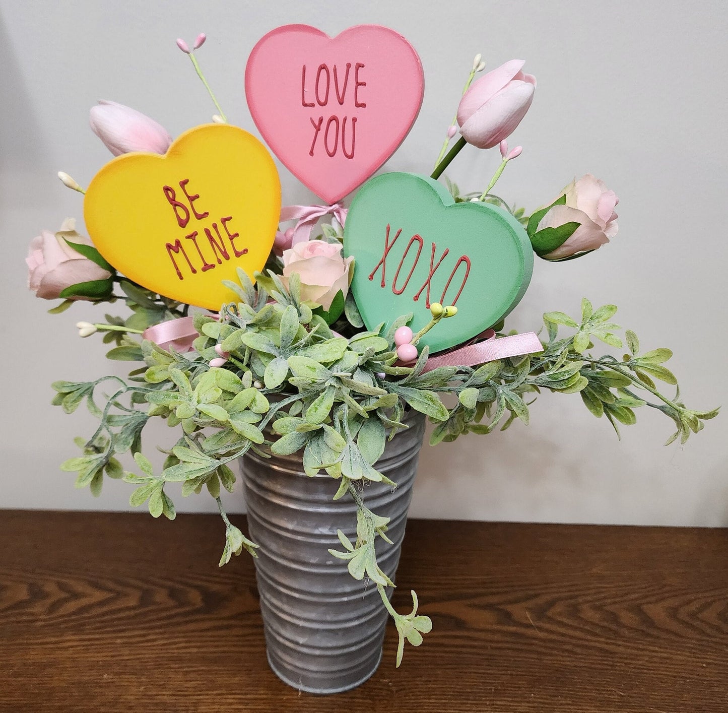 Conversation Heart Bouquet