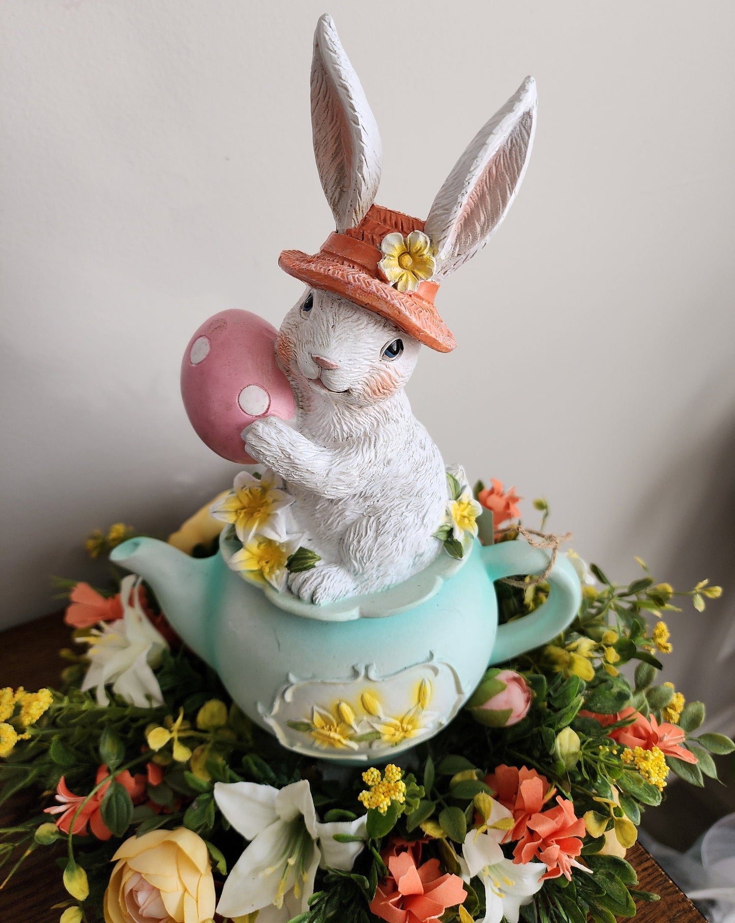 Tea Loving Bunny Centerpiece