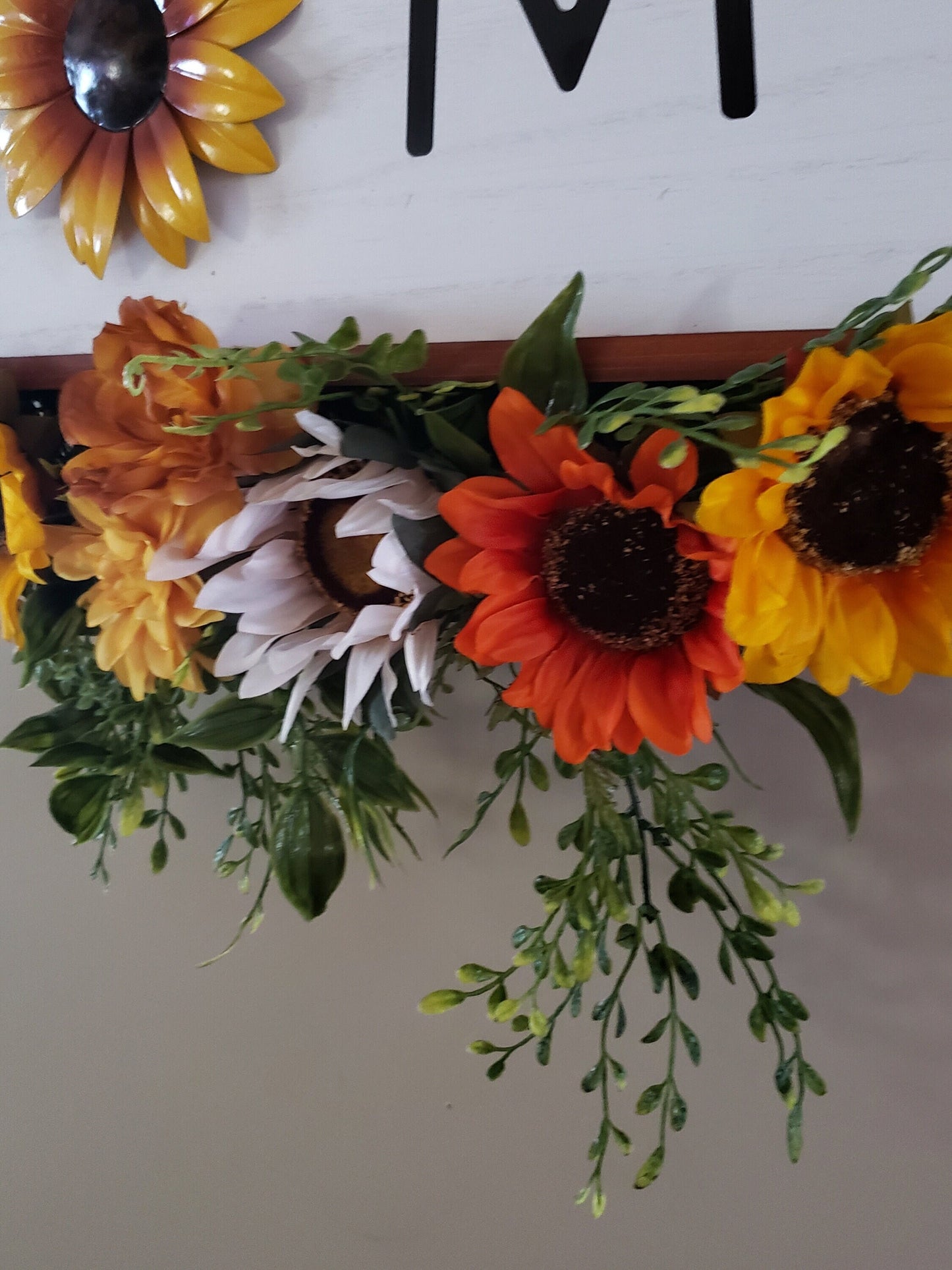 Welcome Home Sunflower Wreath