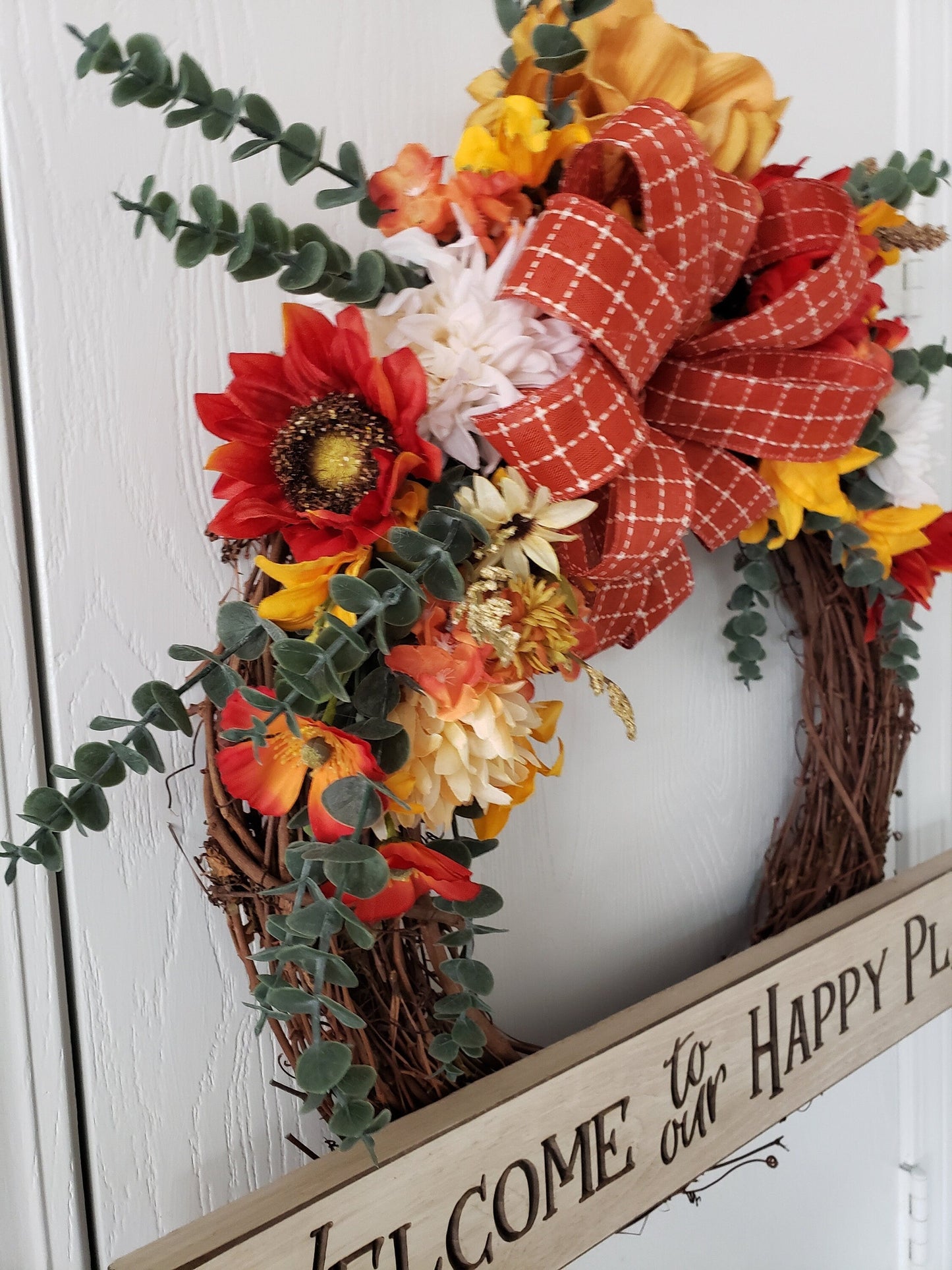 Welcome to out Happy Place Wreath