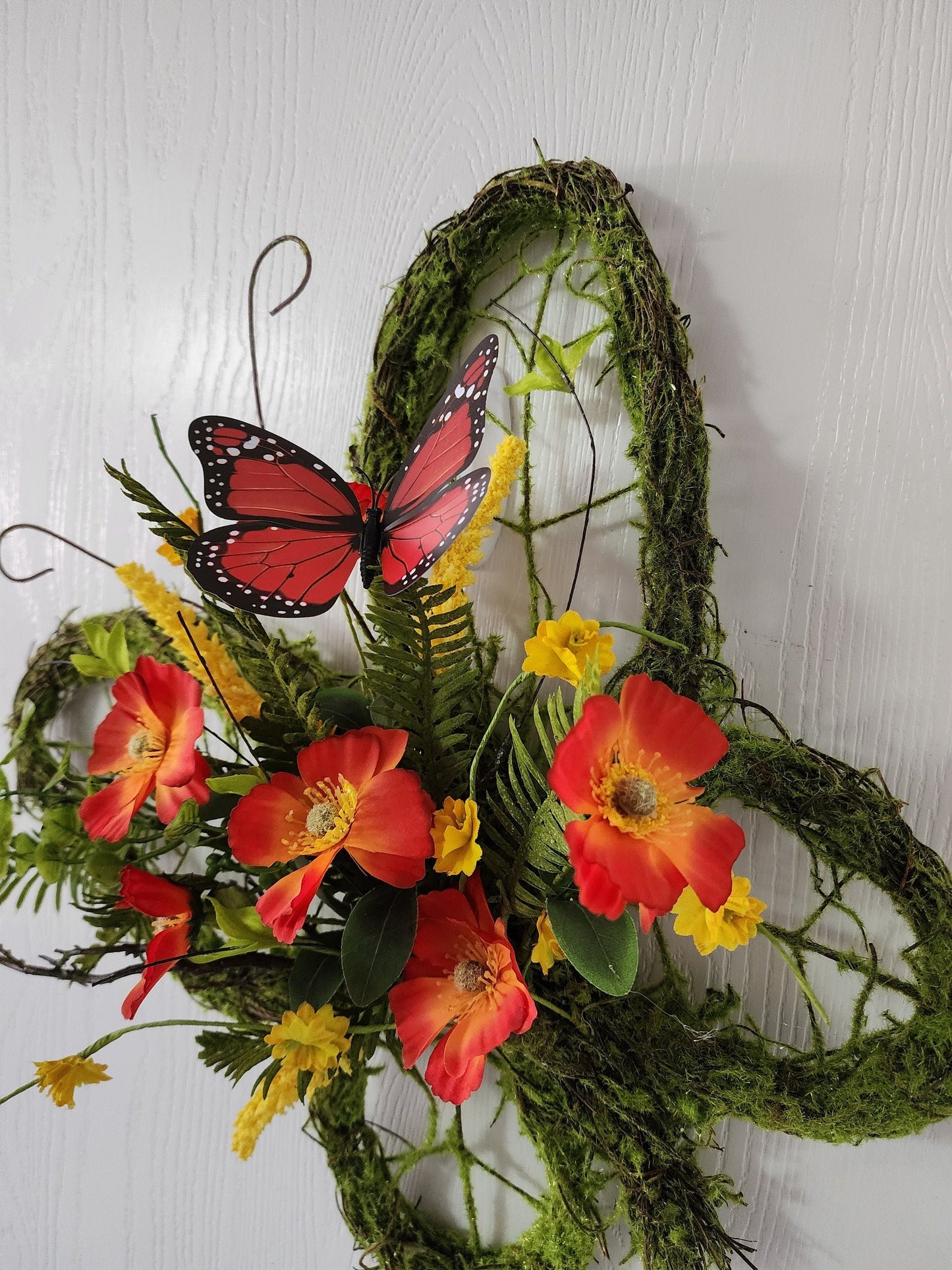 Butterfly Angelhair Wall Hanging