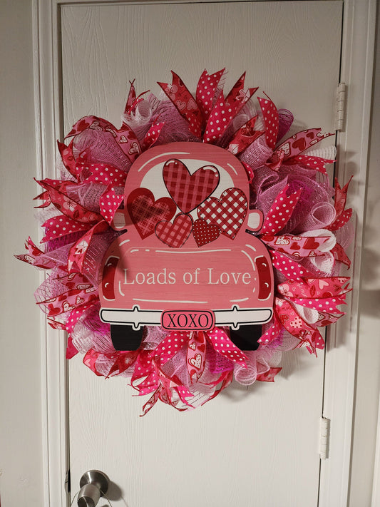 Loads of Love  Valentine's Wreath