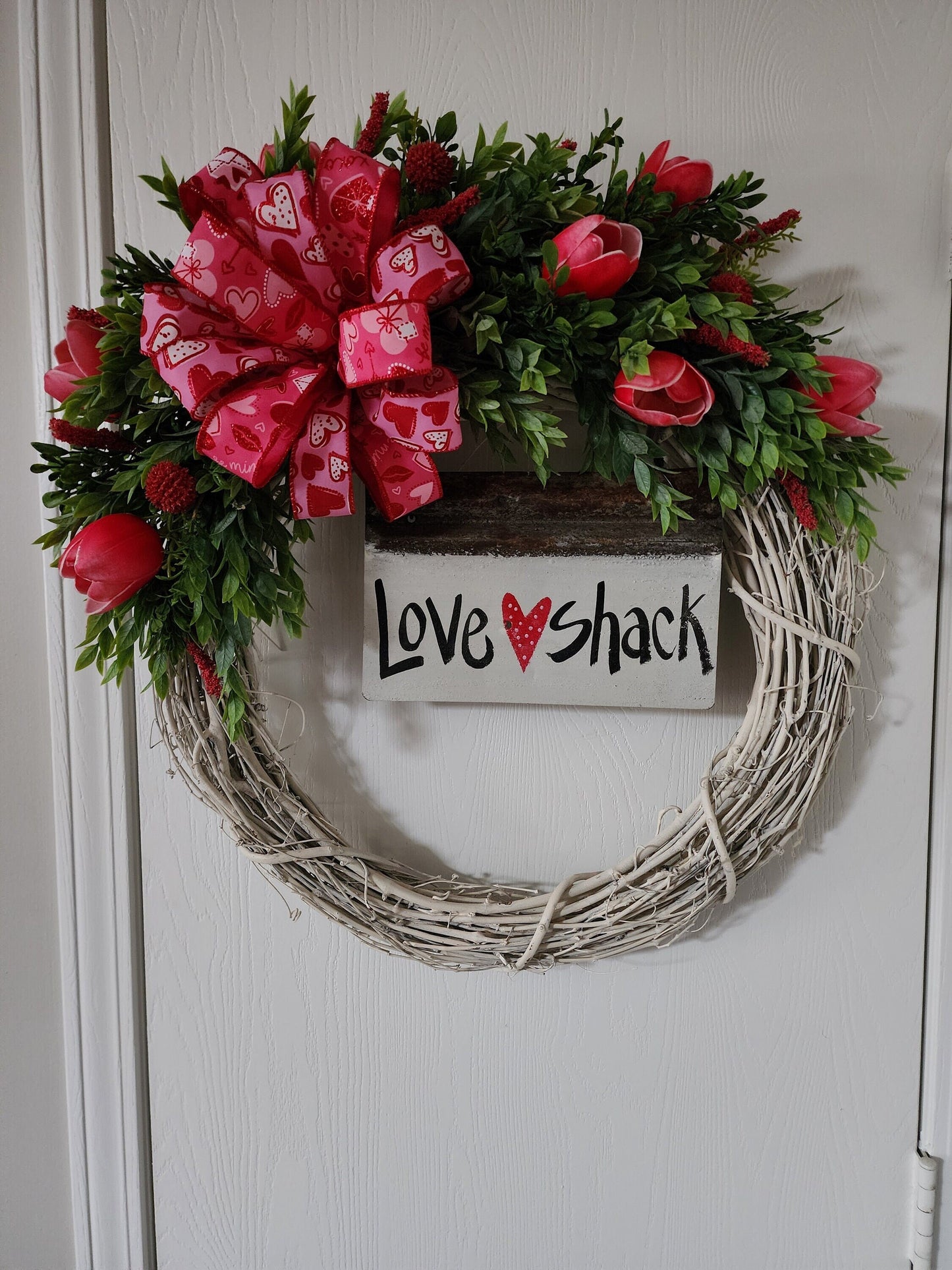 Love Shack Grapevine Wreath