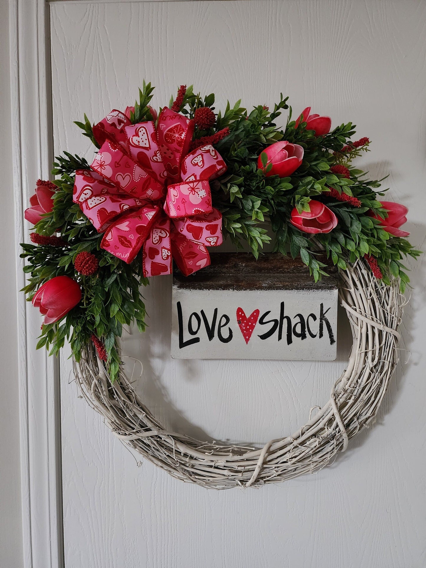 Love Shack Grapevine Wreath