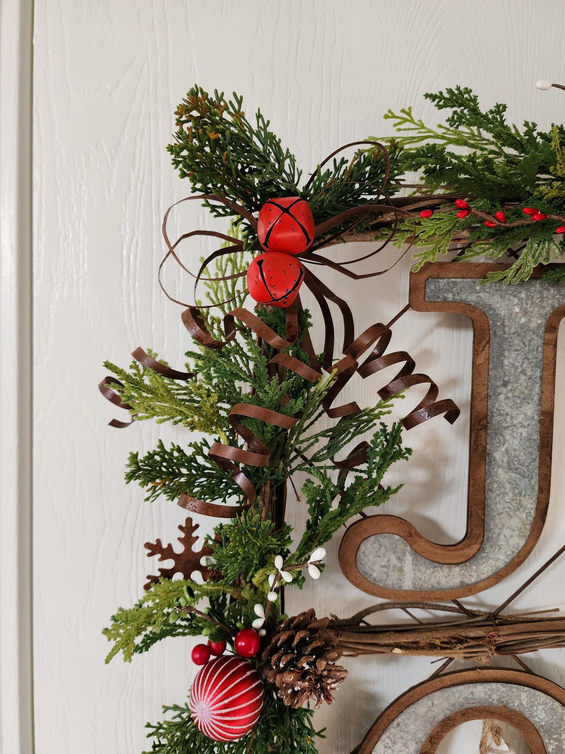 JOY Rustic Holiday Wall Hanging