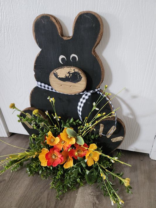 Cute Black Bear Arrangement