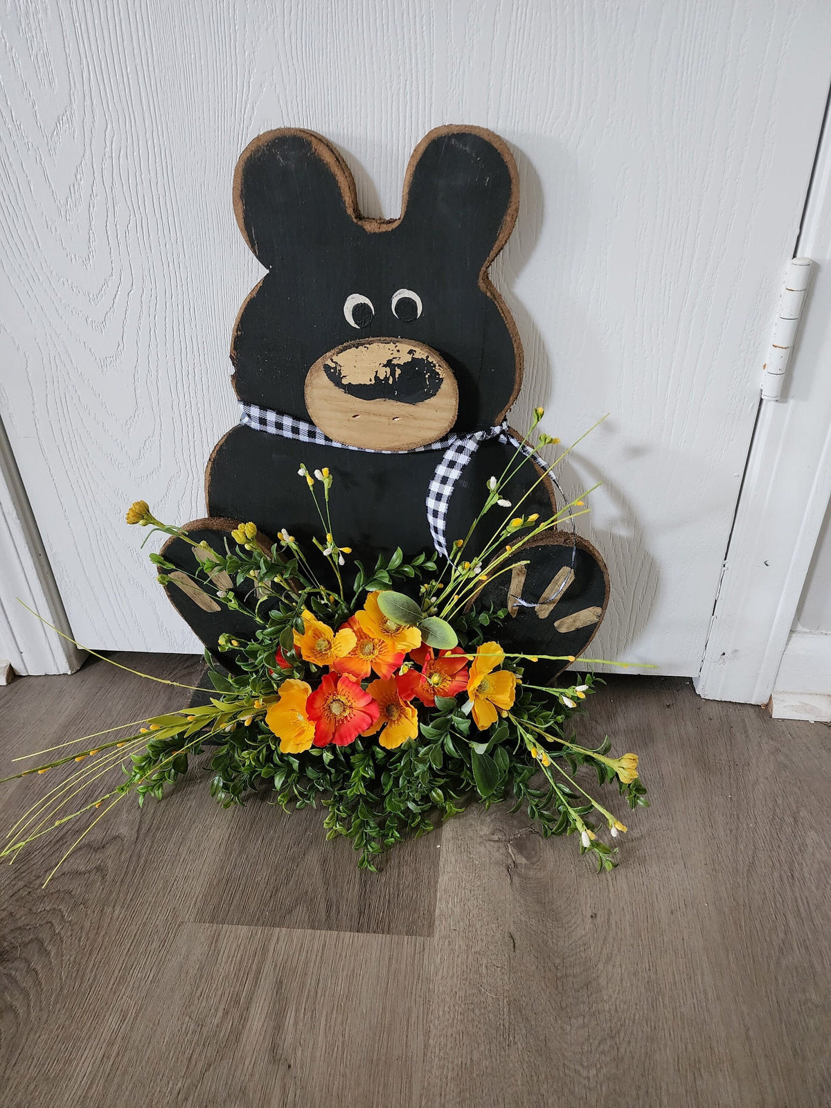 Cute Black Bear Arrangement