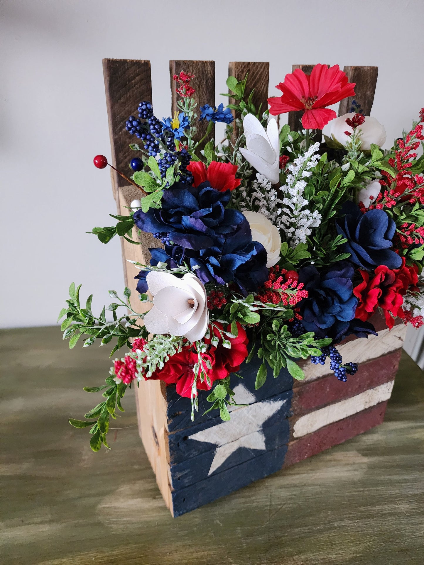 Rustic Americana Wall Hanging/Arrangement