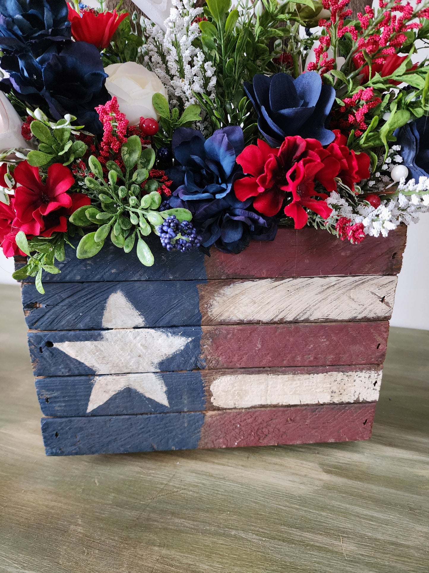 Rustic Americana Wall Hanging/Arrangement