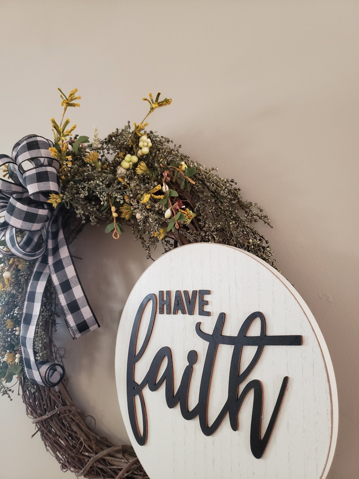 Have Faith Wreath