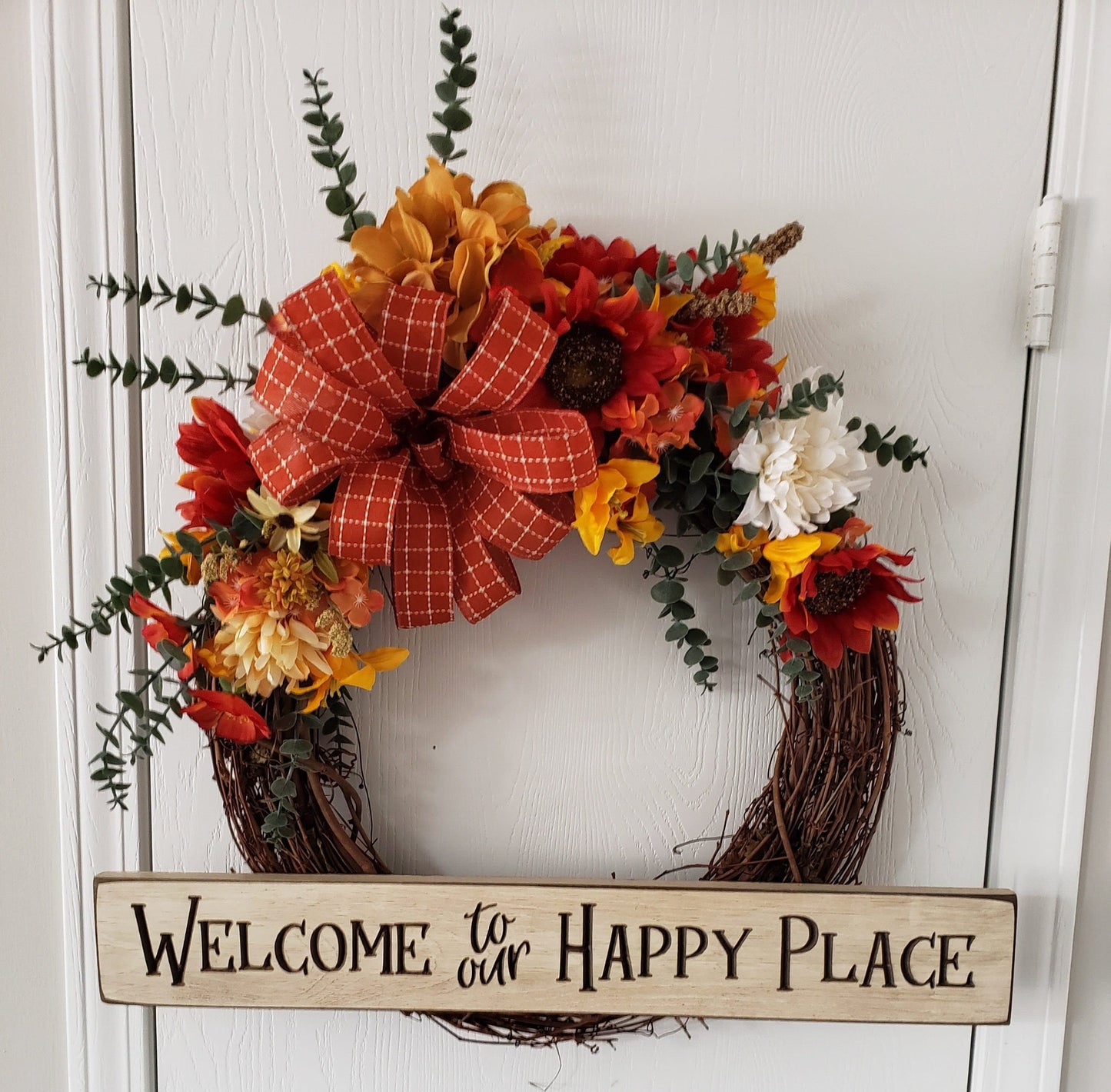 Welcome to out Happy Place Wreath