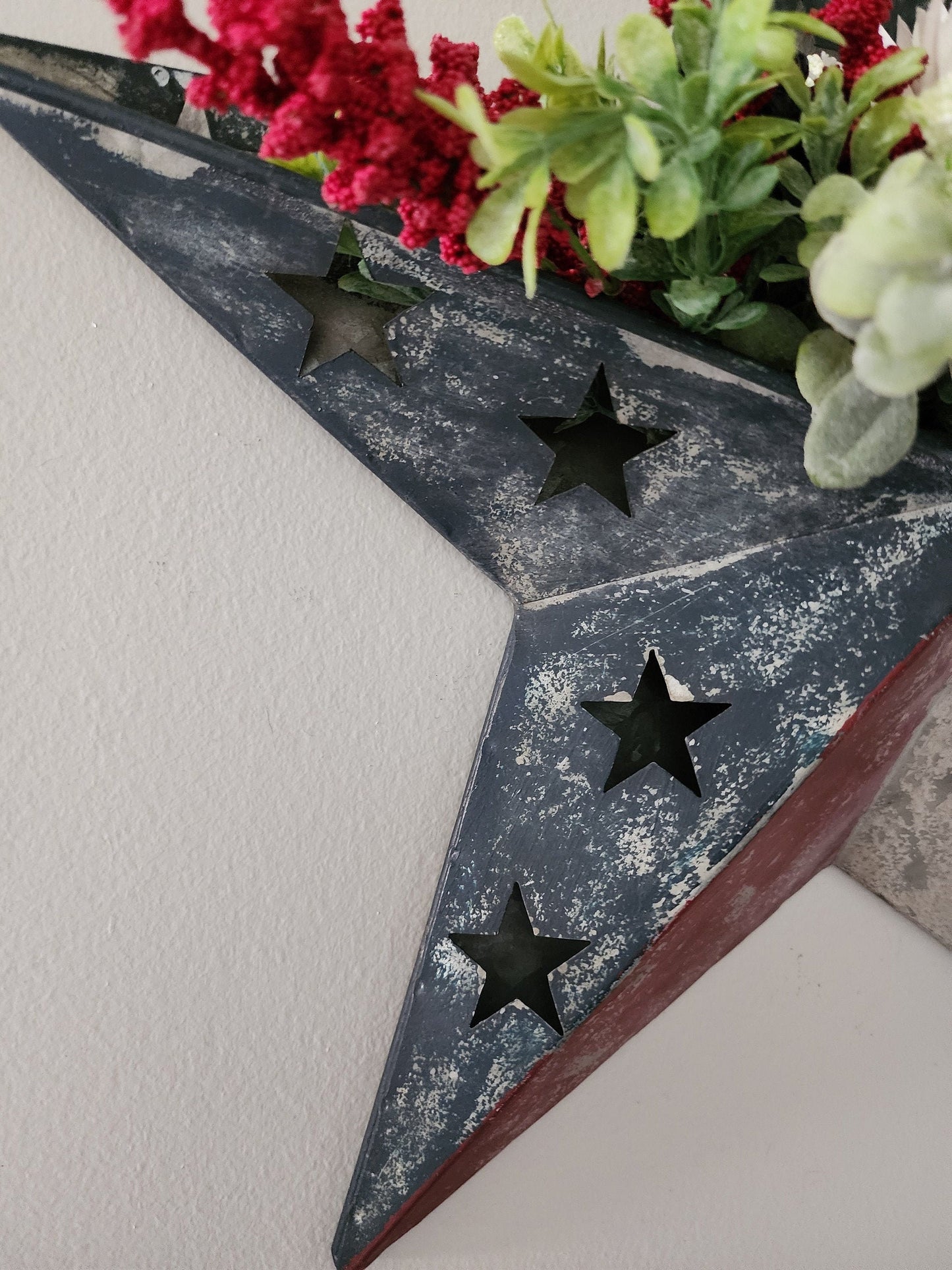 Weathered American Star Wall Hanging