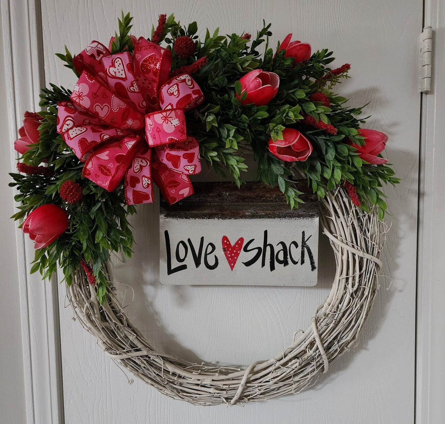 Love Shack Grapevine Wreath