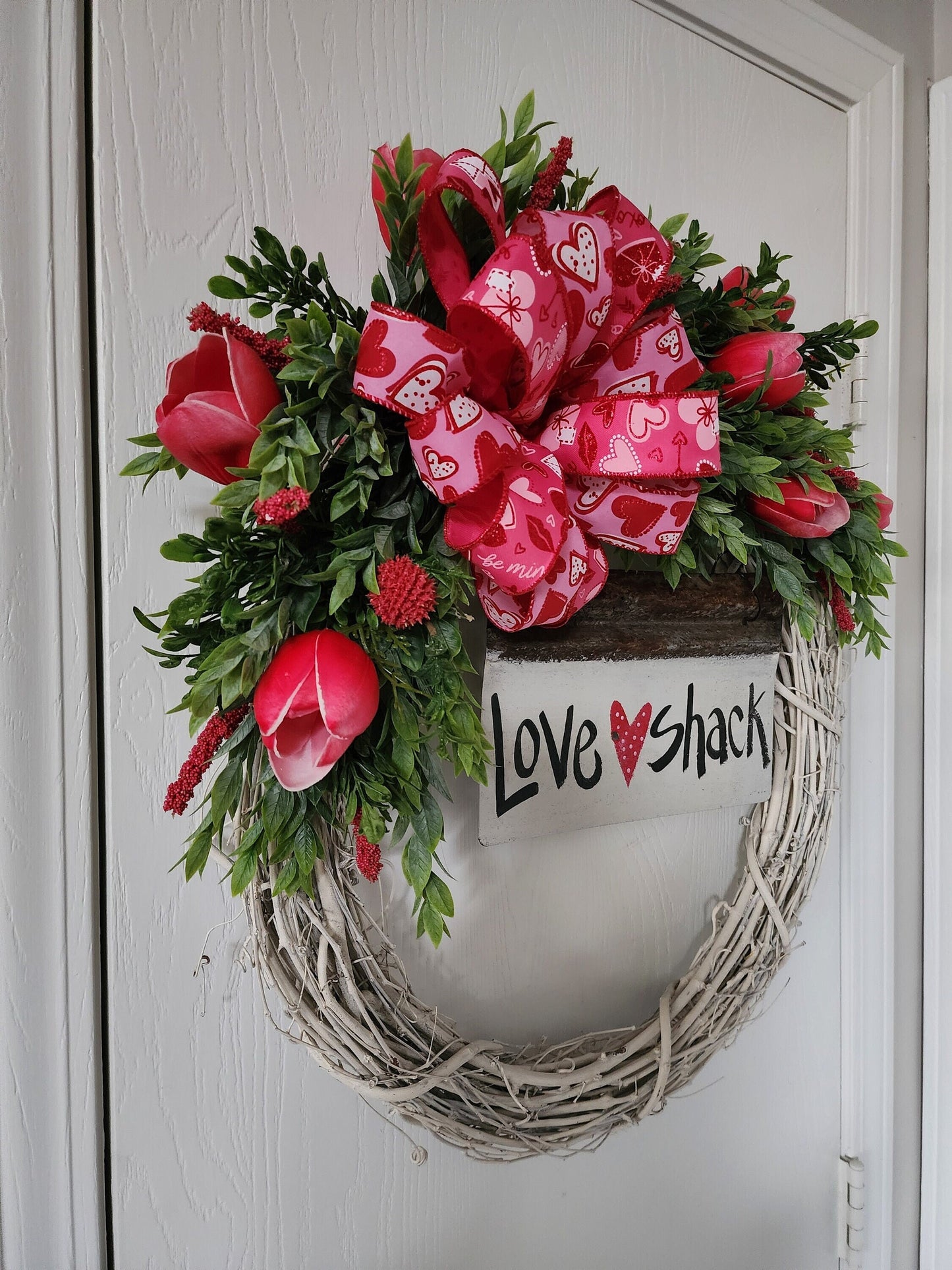 Love Shack Grapevine Wreath