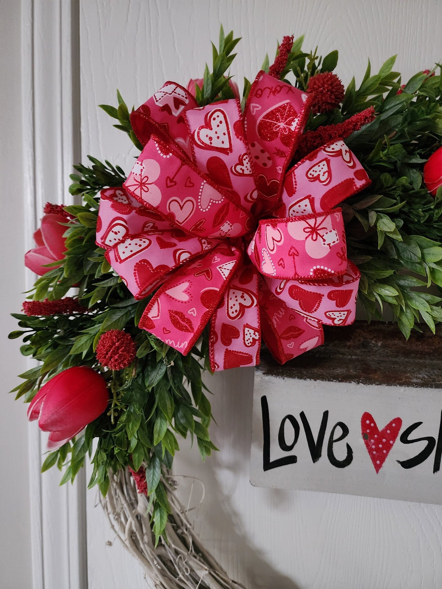 Love Shack Grapevine Wreath