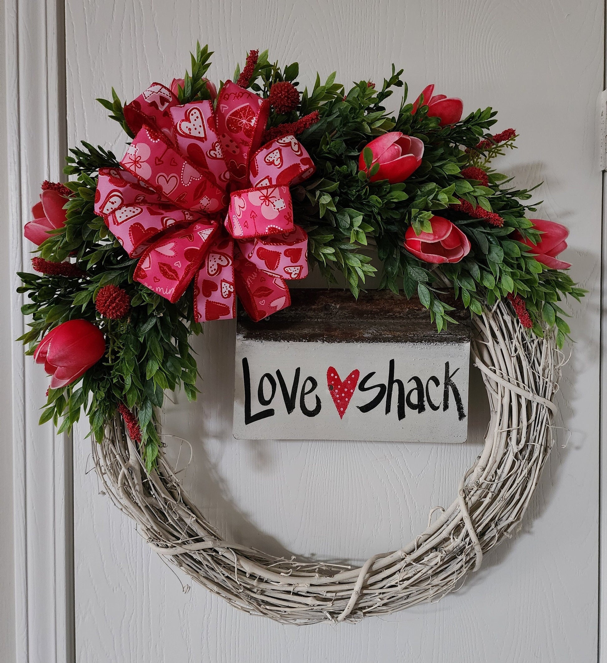 Love Shack Grapevine Wreath