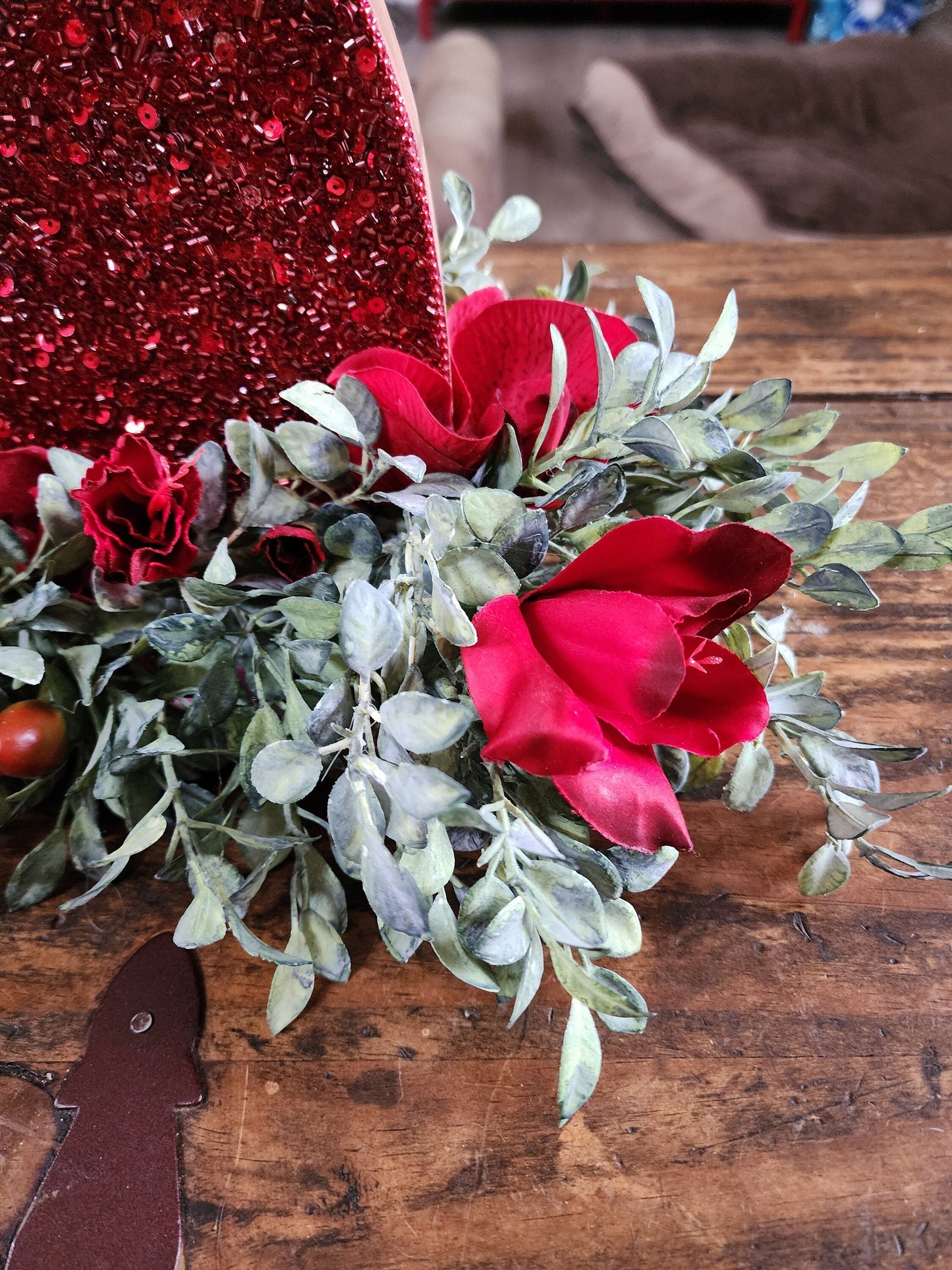 Shimmery Heart Block Arrangement