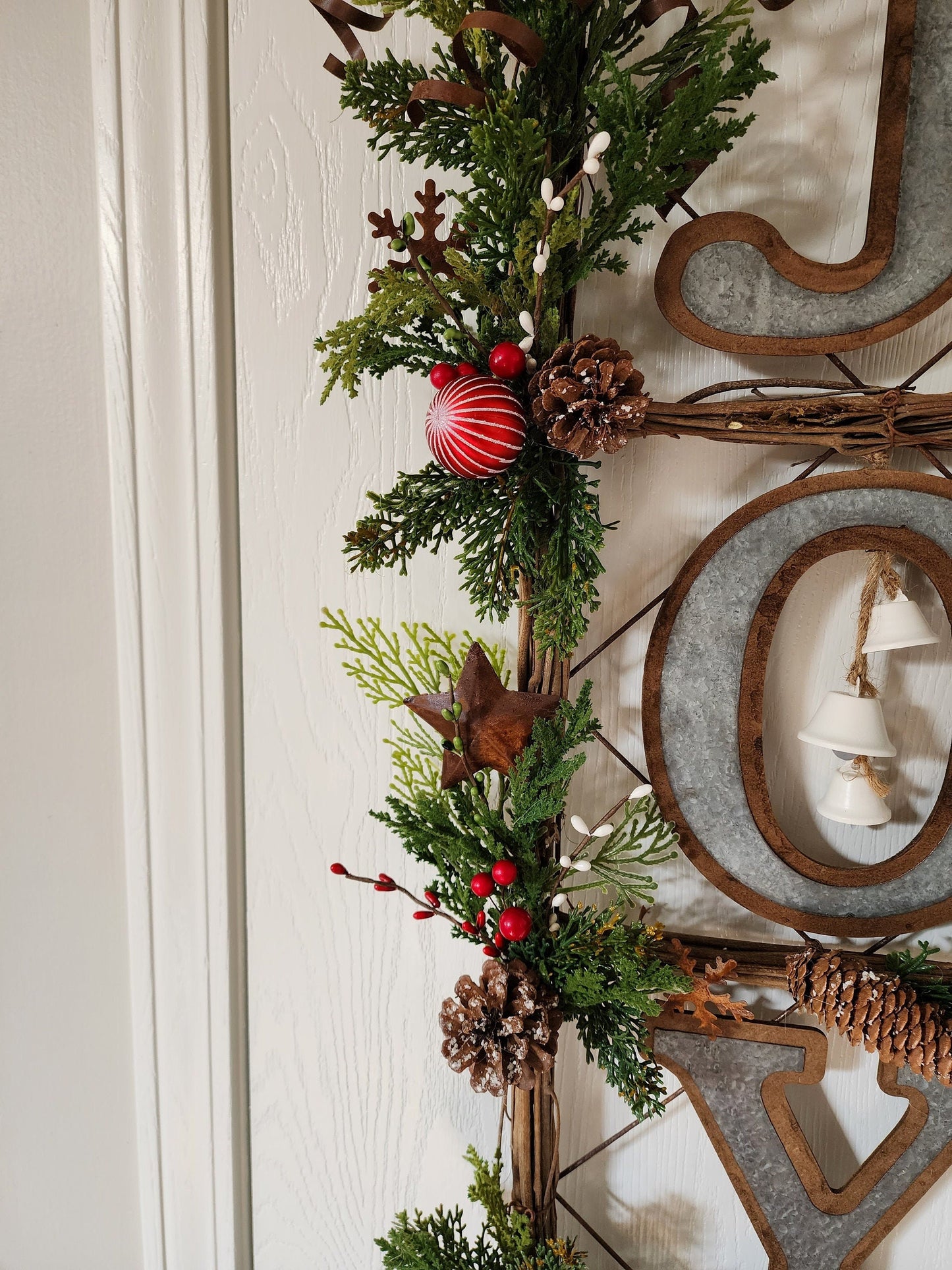 JOY Rustic Holiday Wall Hanging